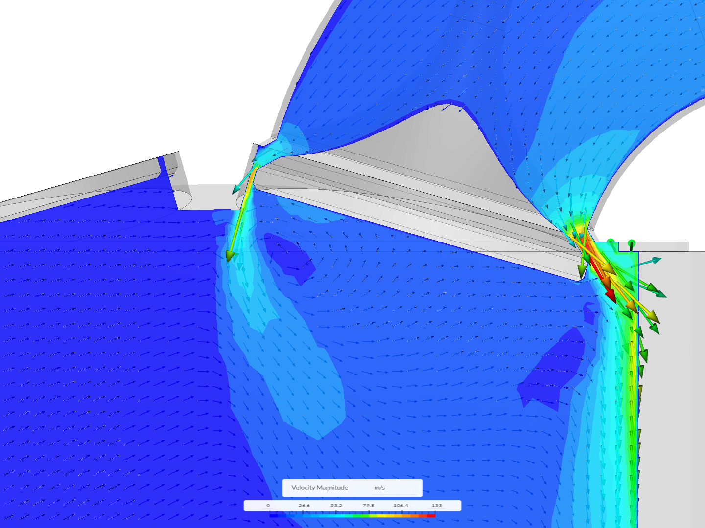 Engine Flow Valve Position Analysis by mbemis SimScale