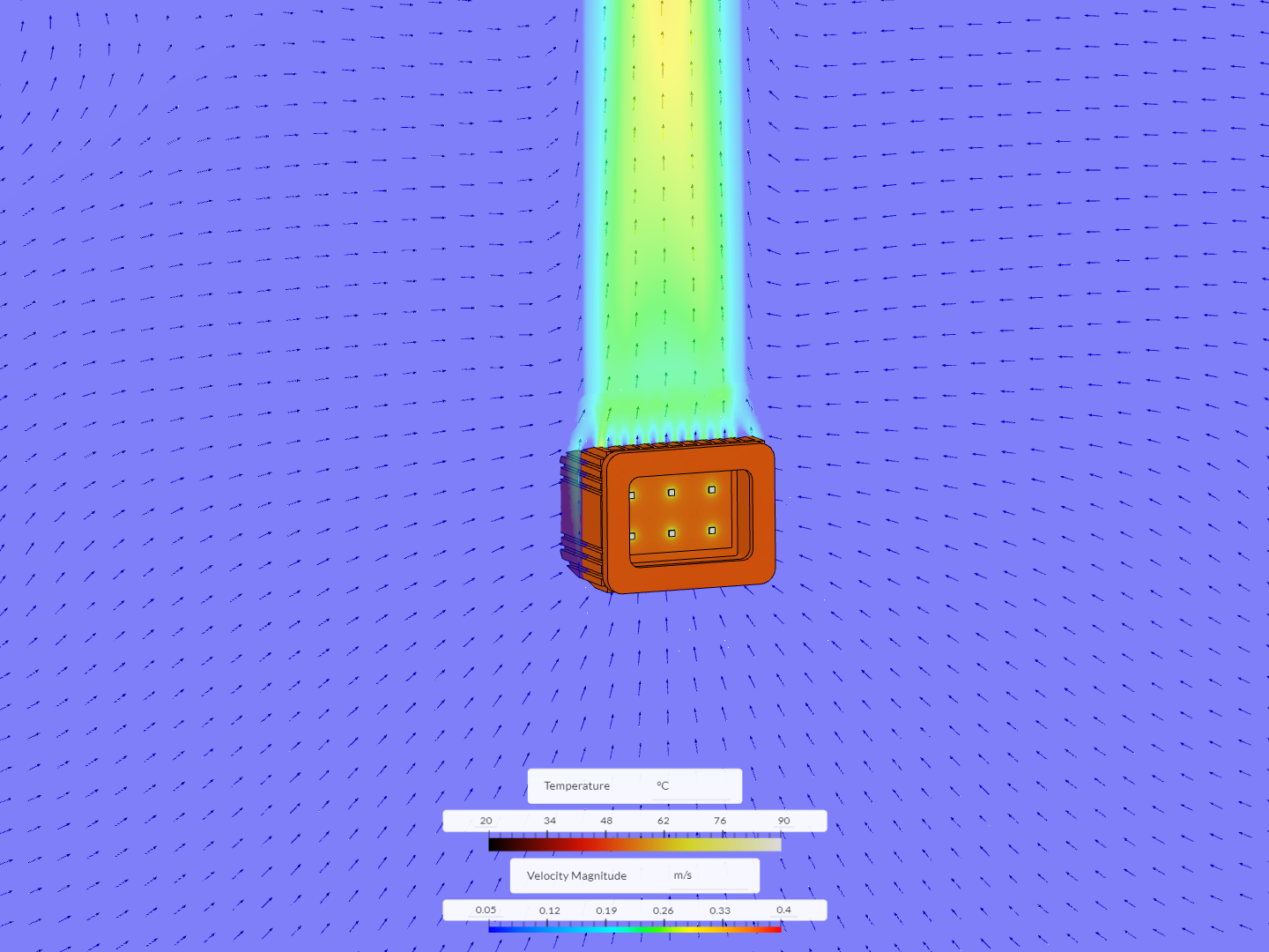 LED Work Light Thermal Analysis - Public image