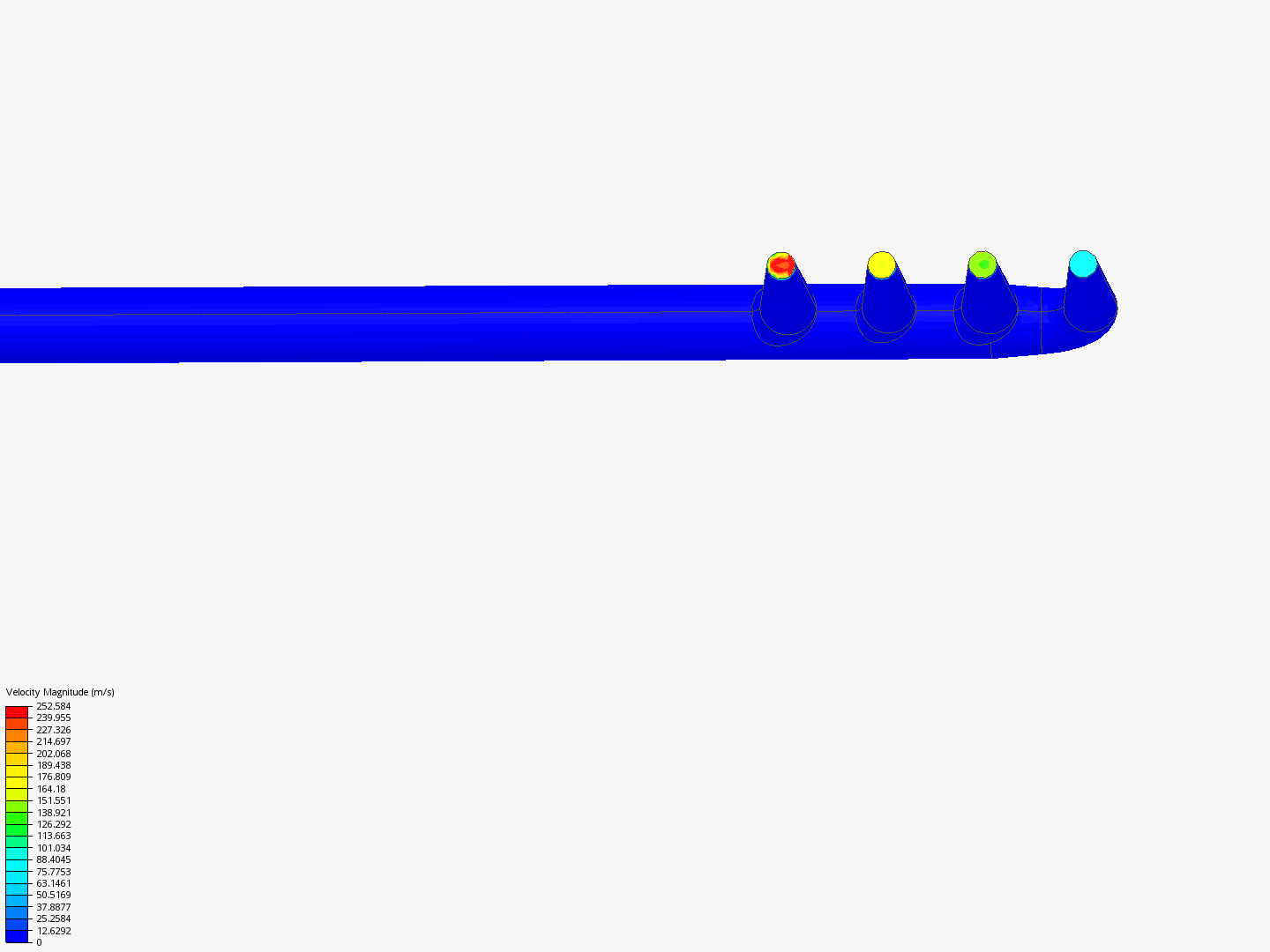 Simulation Exhaust Pipe 3 by miquel_pascual | SimScale