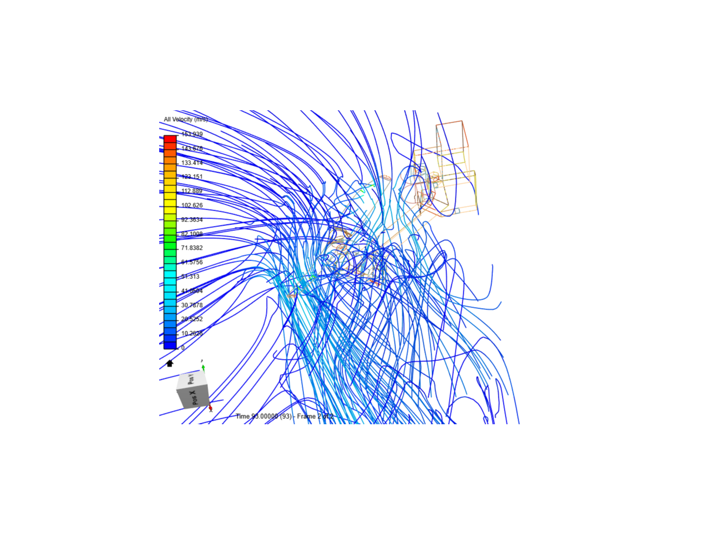 Drone propeller CFD image