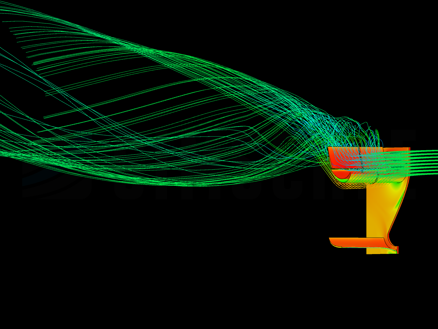 F1 Rear Wing Aerodynamic Analysis image
