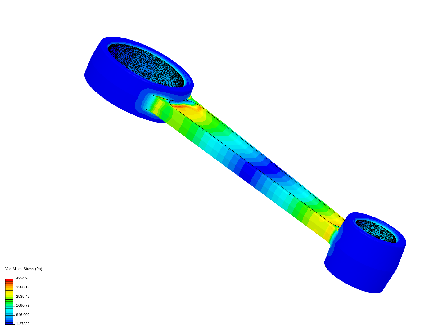 Stress Analysis of a connecting rod image