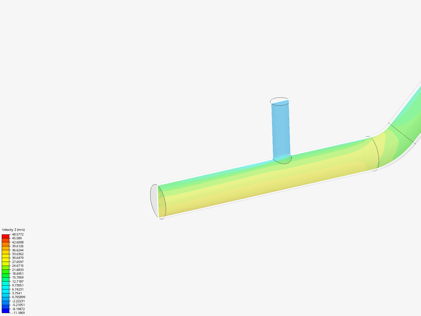 Tutorial 2: Pipe junction flow by mkelm | SimScale