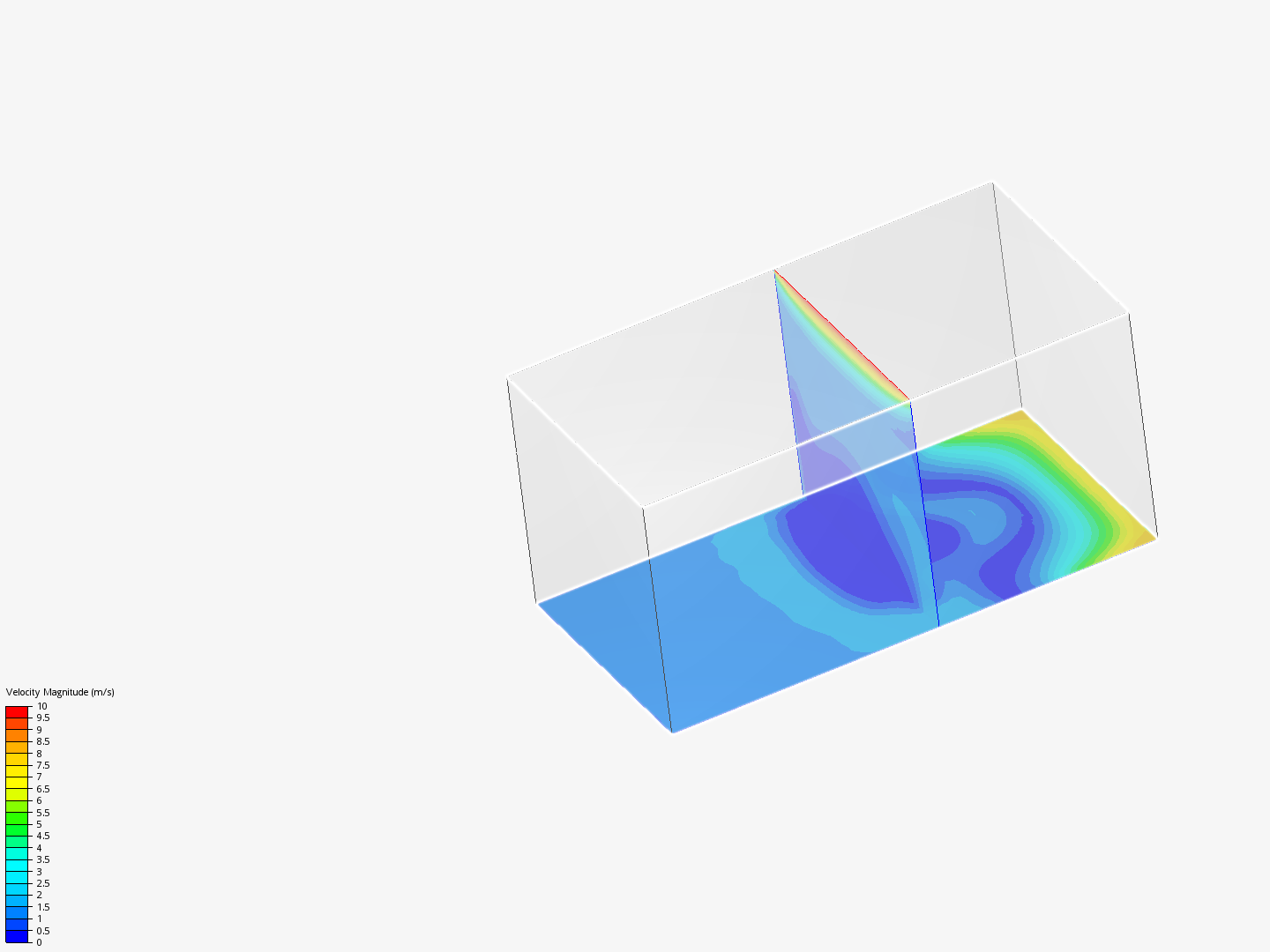 Building Wind Test 1 by modle | SimScale