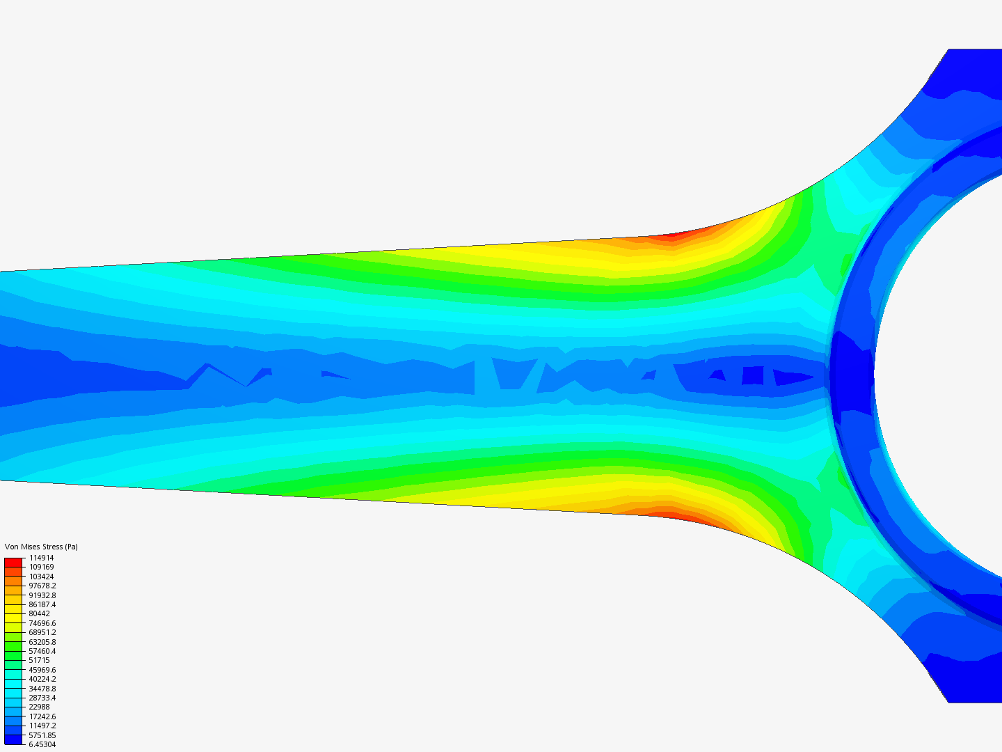 Tutorial 1: Connecting rod stress analysis by molonov | SimScale