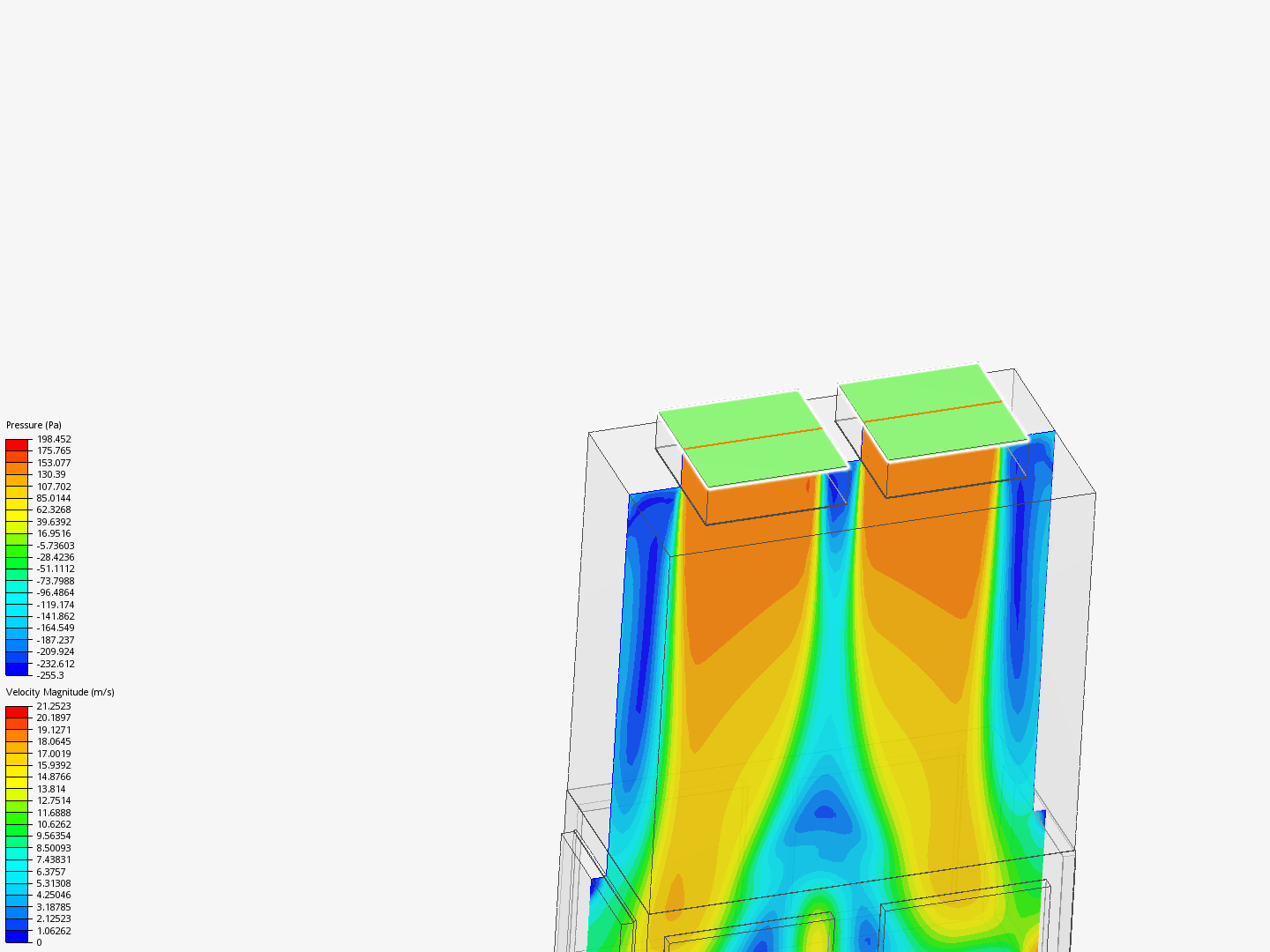 Square Plenum No Grille by moresims | SimScale...