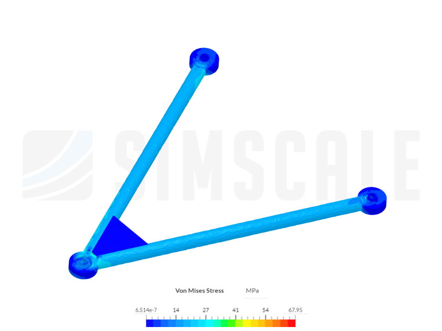 FSAE Control Arm Analysis image