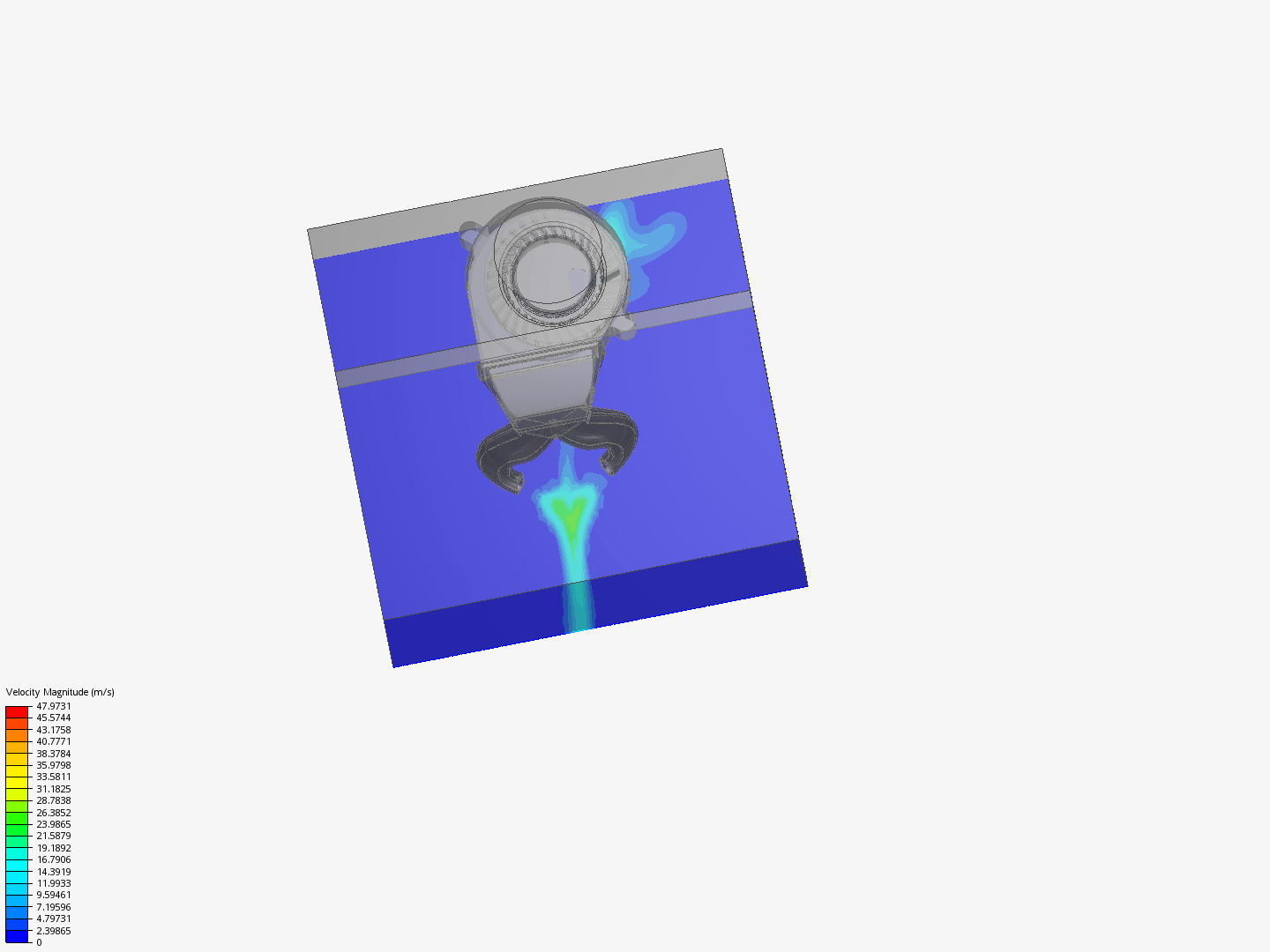 complex test duct by mrsheikh | SimScale