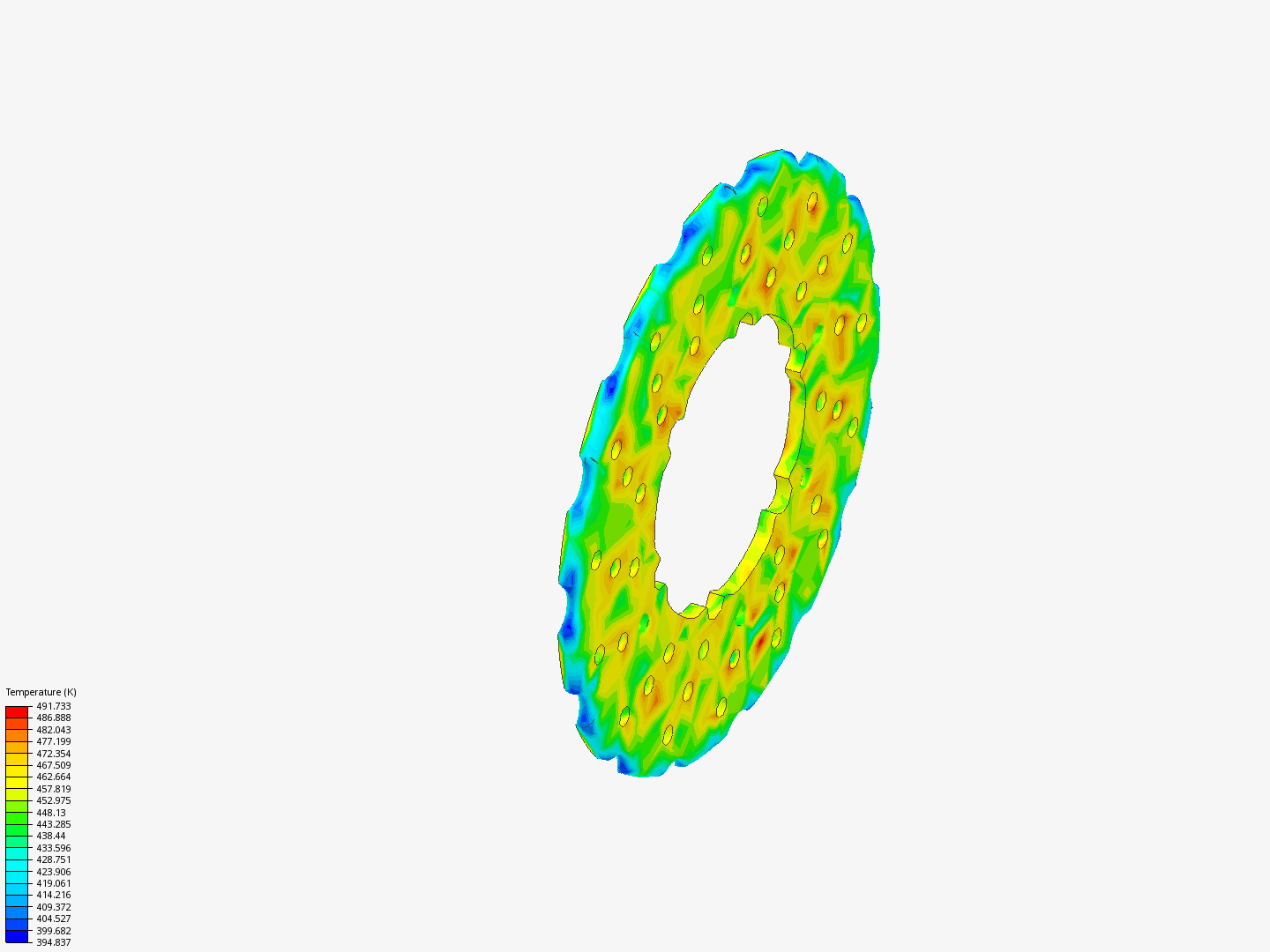 SAE Formula Electric: Front Brake Rotor Thermal-Mechanica...