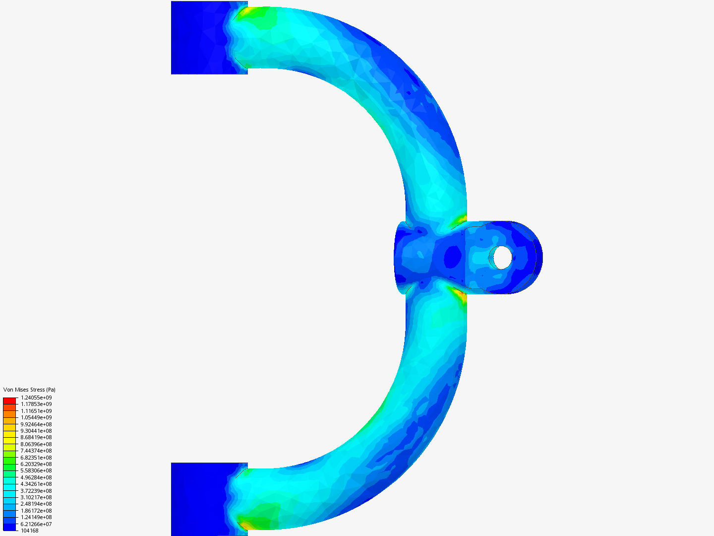 Aurelia Upper Wishbone by mspengineering SimScale