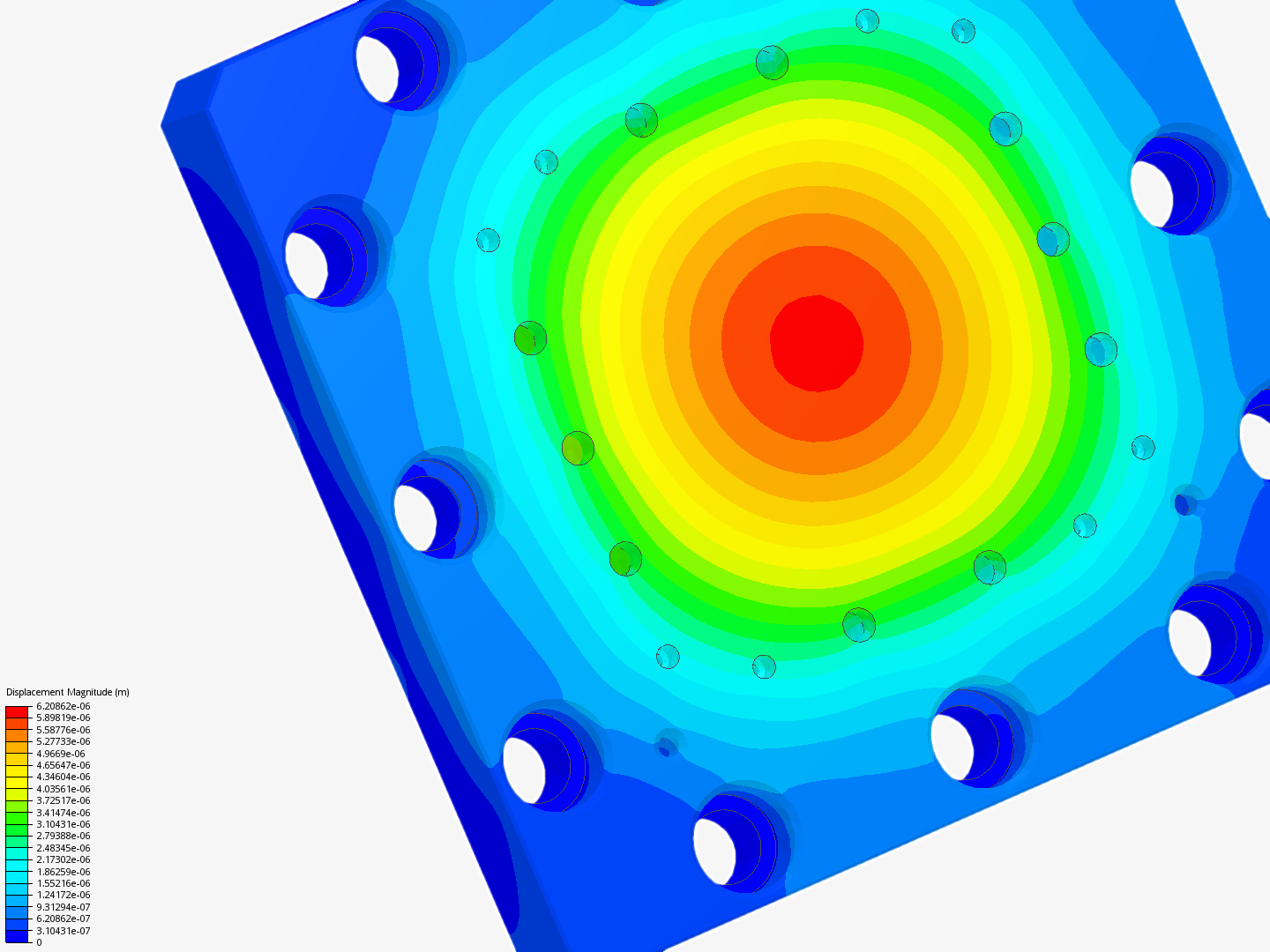 ESE_Stack_End_Plate_Test by msweetland | SimScale