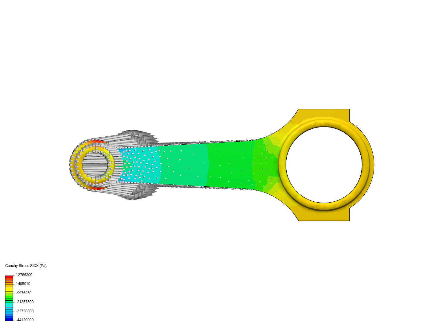 Tutorial 1: Connecting rod stress analysis by n_manikandan_s | SimScale