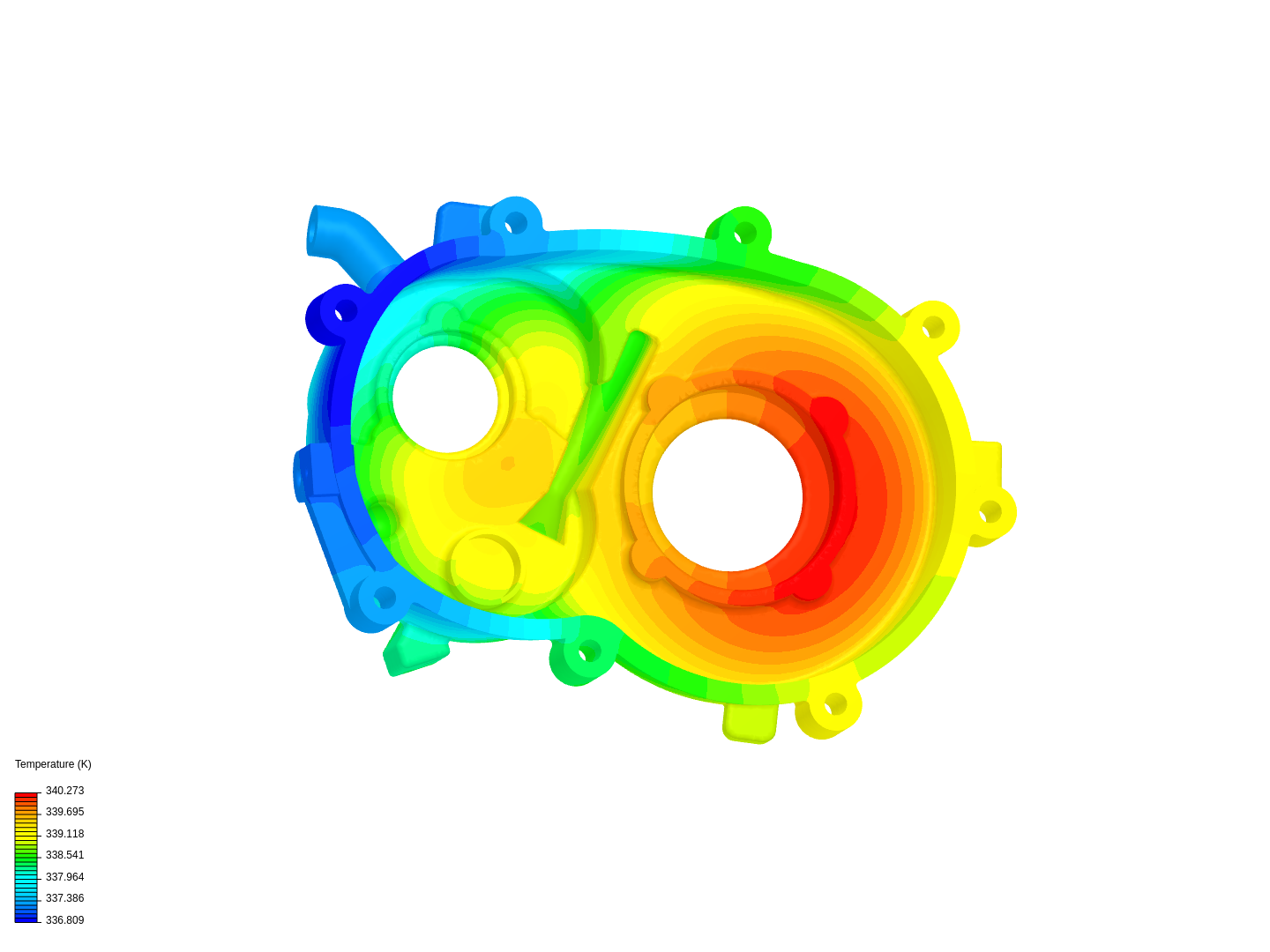 Tutorial: Thermal Analysis of a Differential Casing by nanjos | SimScale