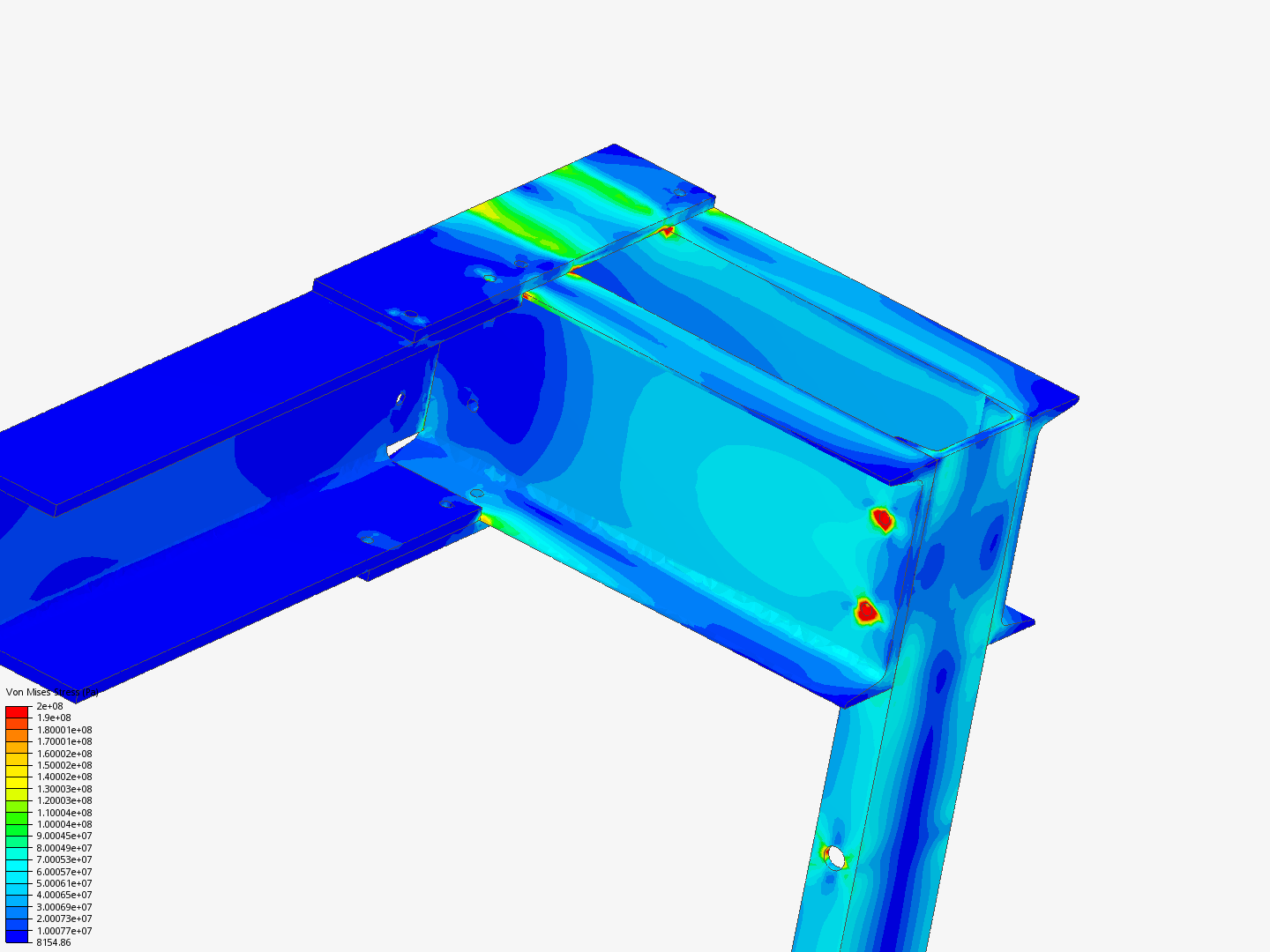 Frame Bending by nathanschuh | SimScale...