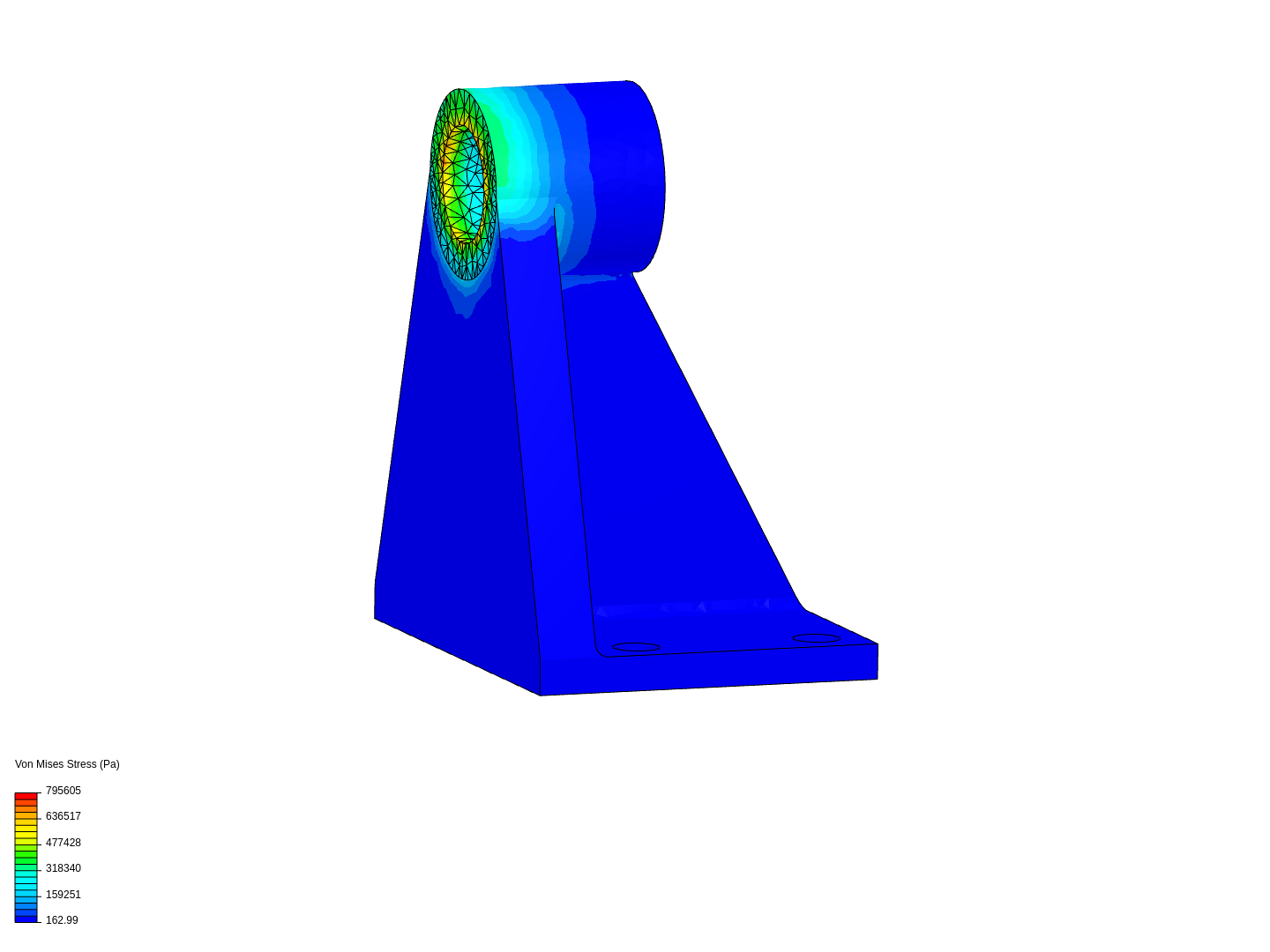 Bearing block by naveengvkumar SimScale