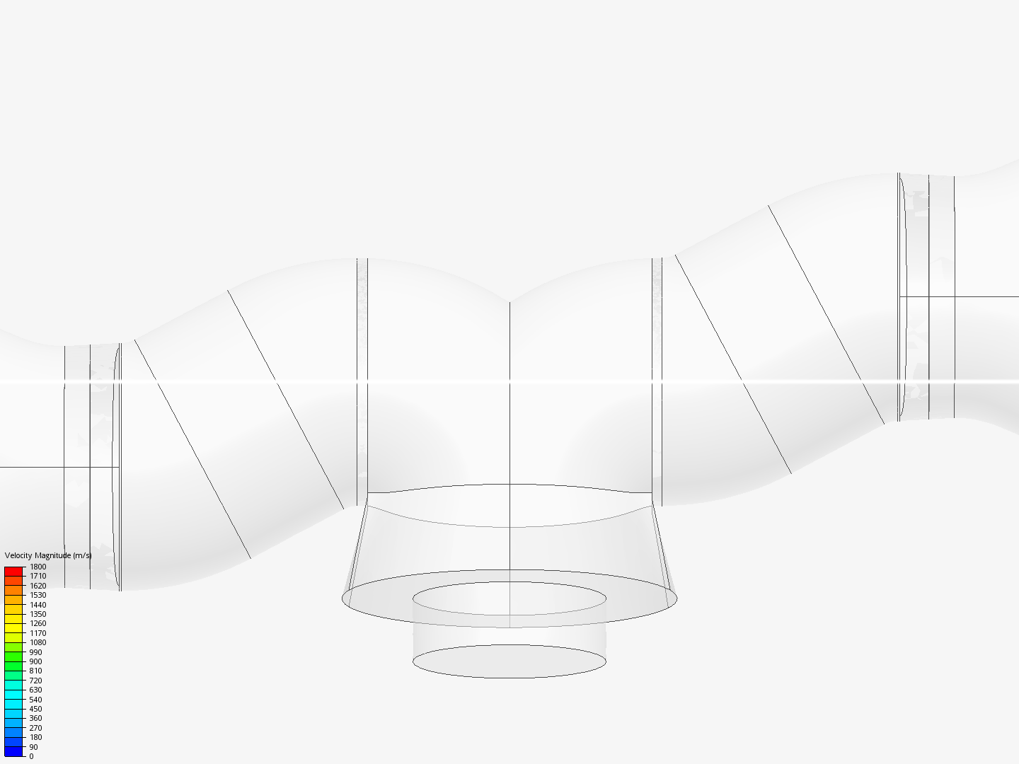 Alpha Solid Flow Analysis by nboxler | SimScale