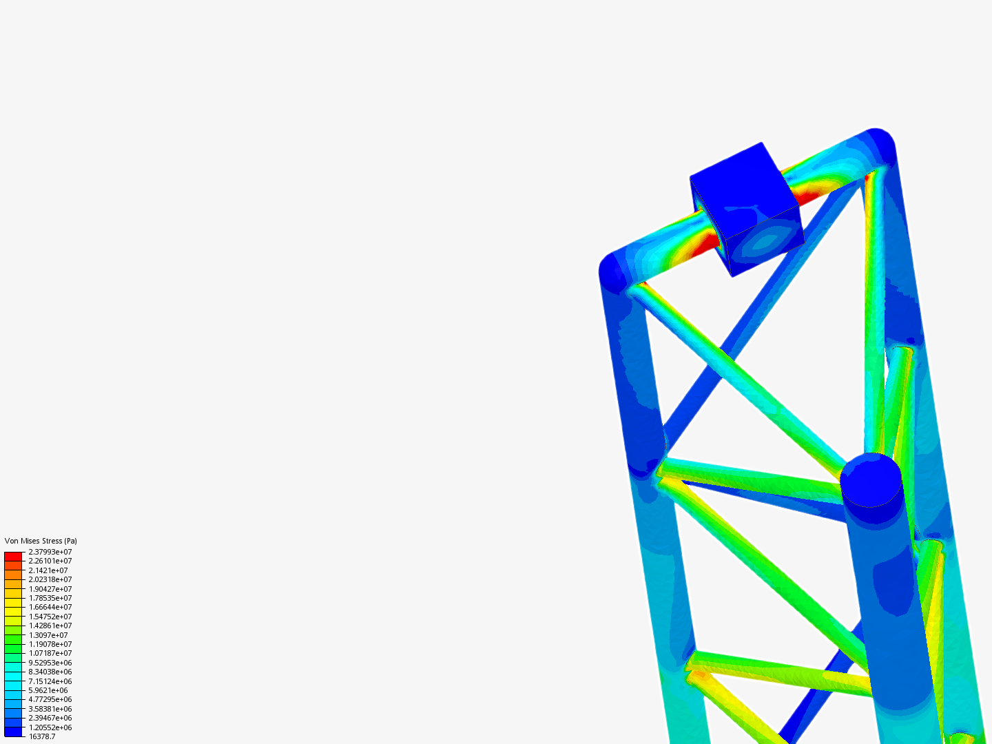 Tutorial - Linear static analysis of a crane by nbzdwzxsm | SimScale