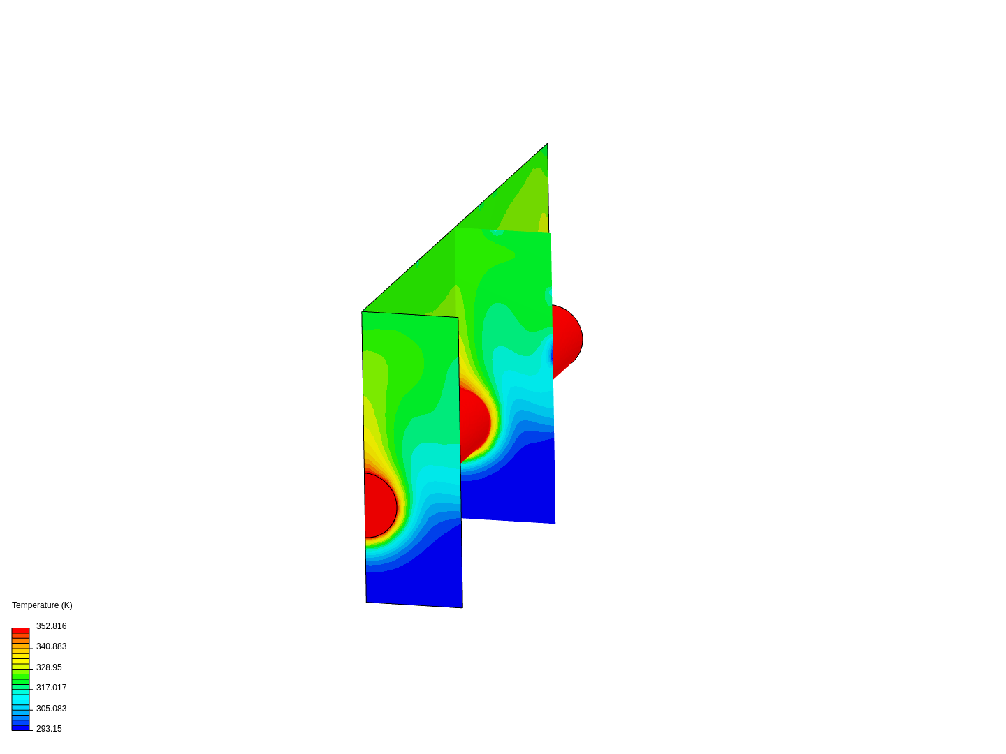 Half Cylinder Natural Convection image