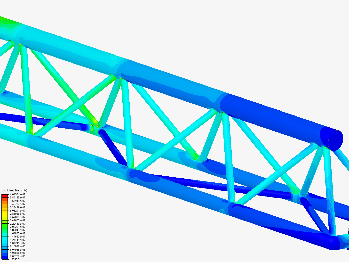 Tutorial - Linear static analysis of a crane by ngarnett | SimScale