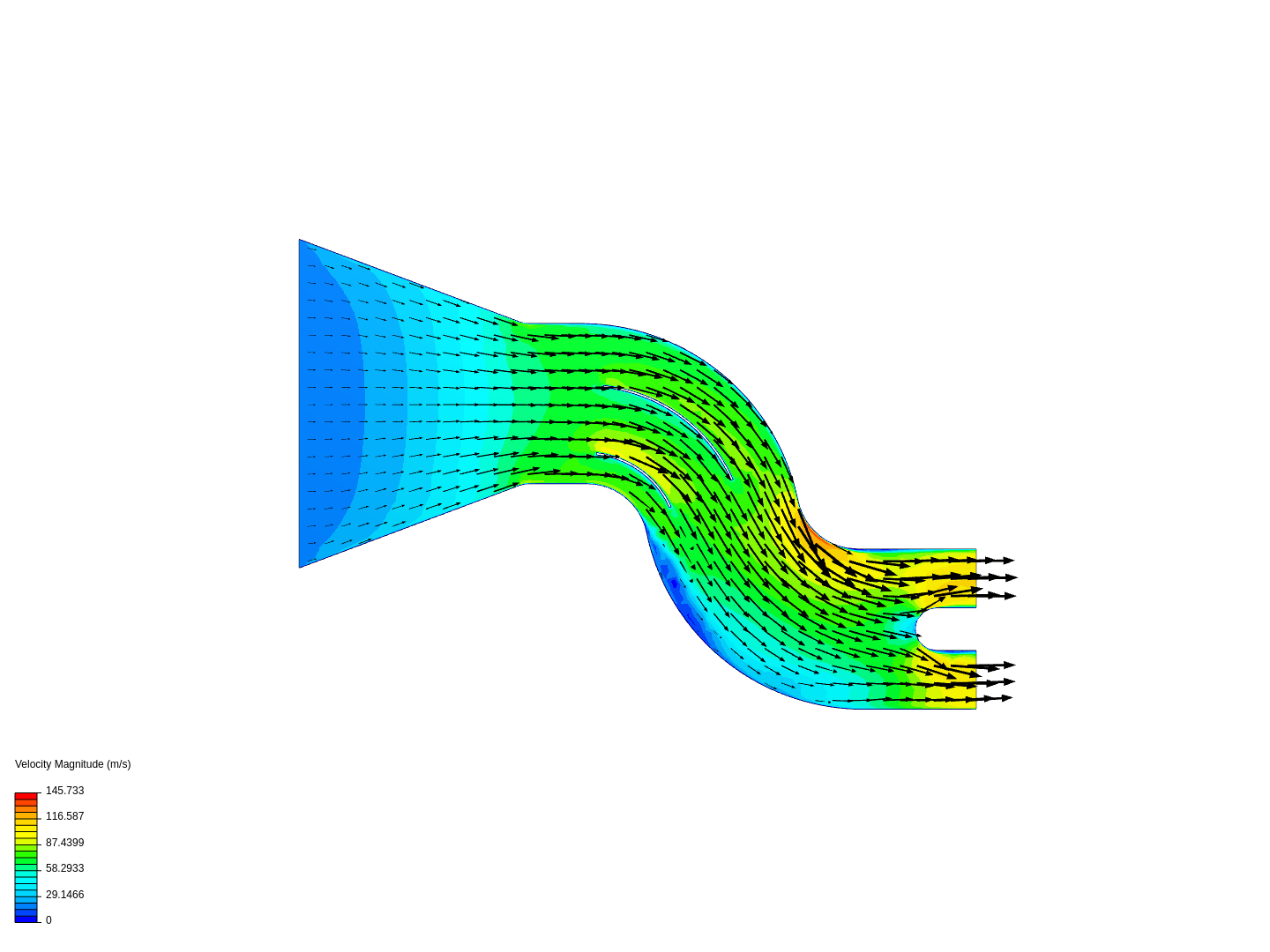 Flow Analysis of an Intake manifold image