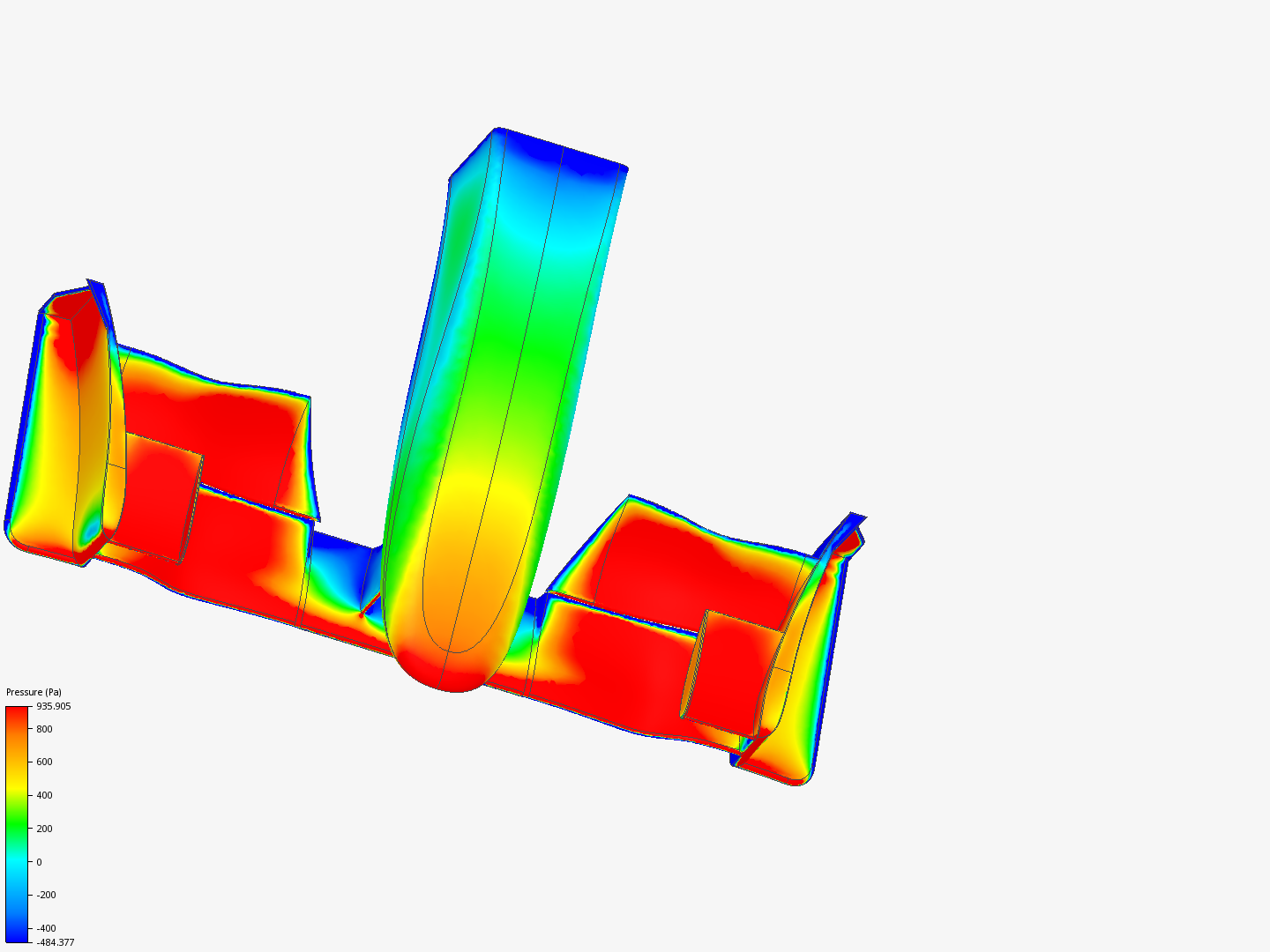 f1 front wing by nikobosi | SimScale