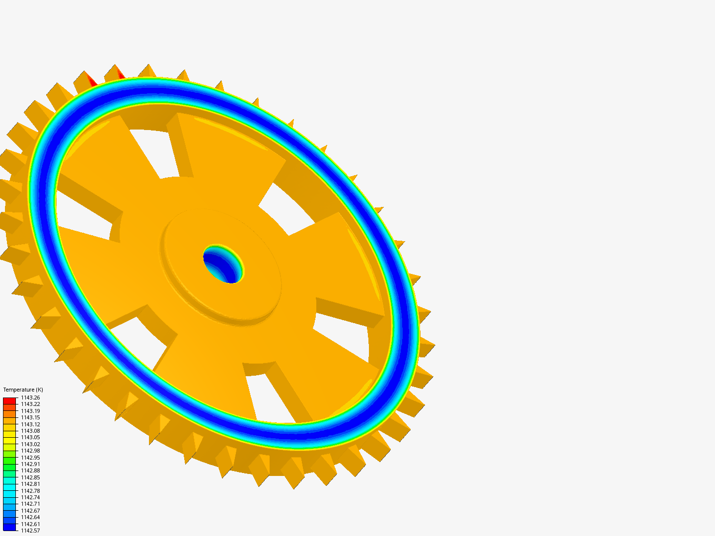 Hybrid Flywheel Project by niloy_me_20200 SimScale