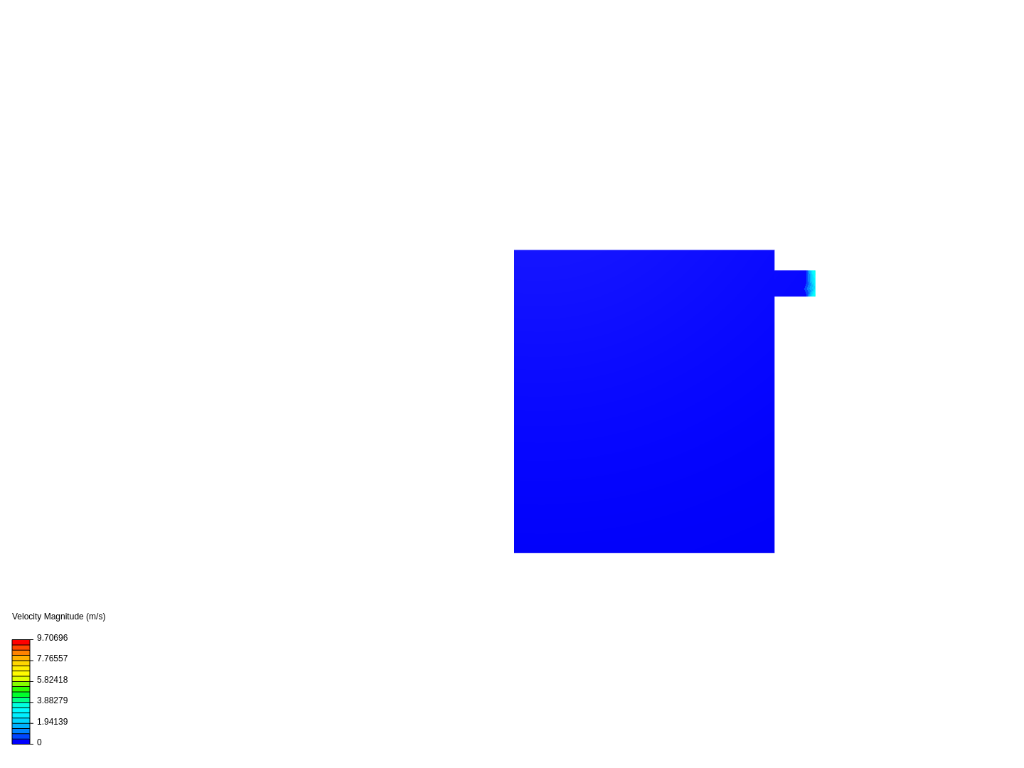 One inlet vent for cooling room 1 image