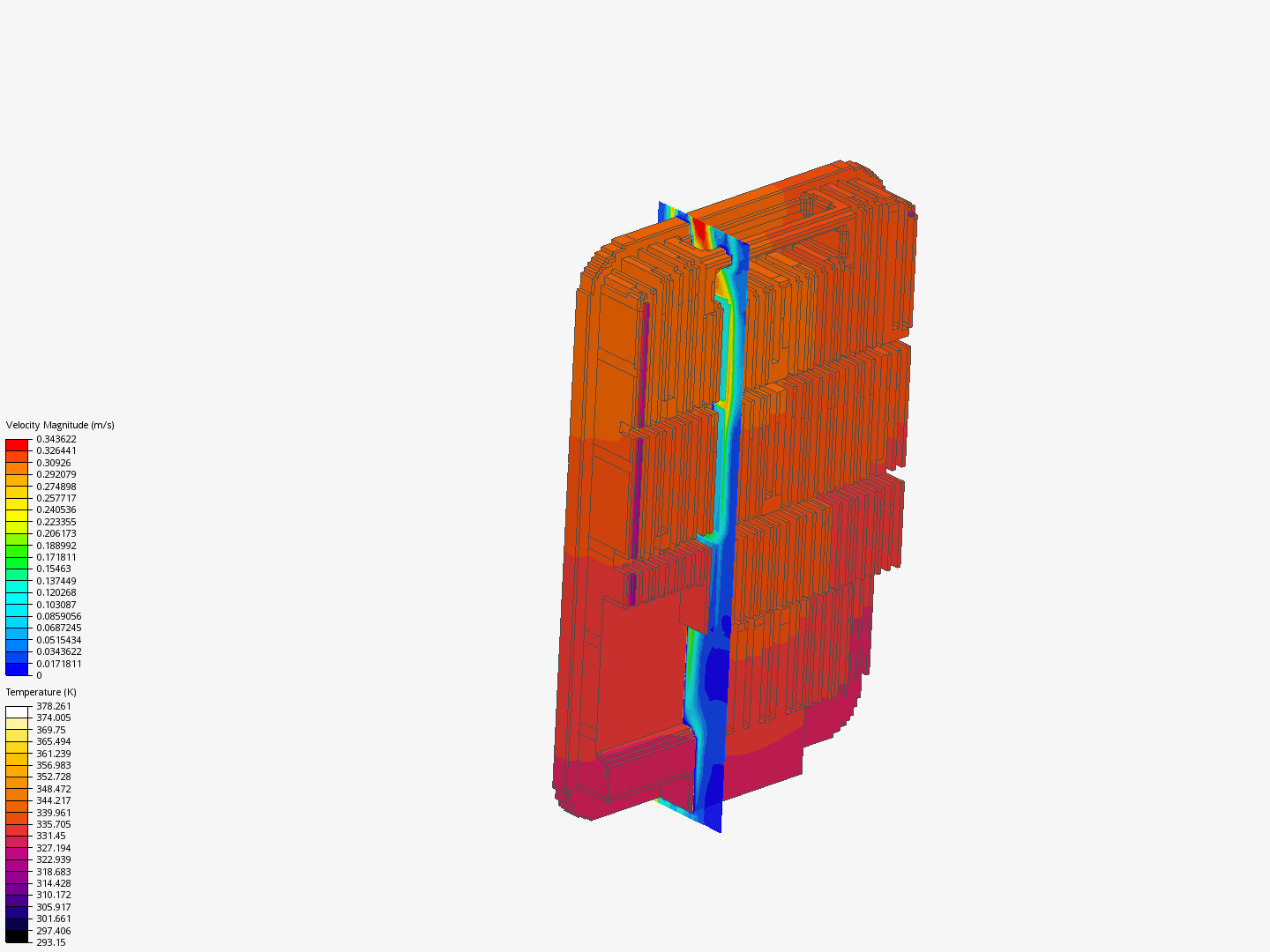 radiator+70W by npieckowska | SimScale