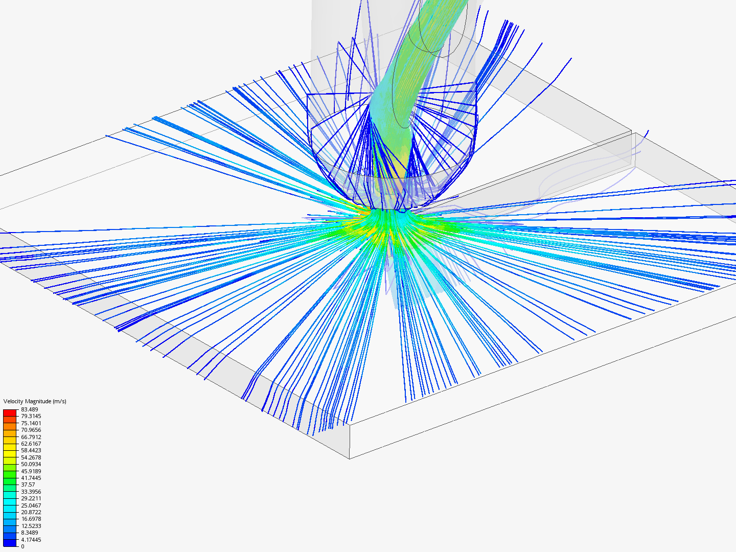 Laser air flow optimized 2 by nsergeant | SimScale