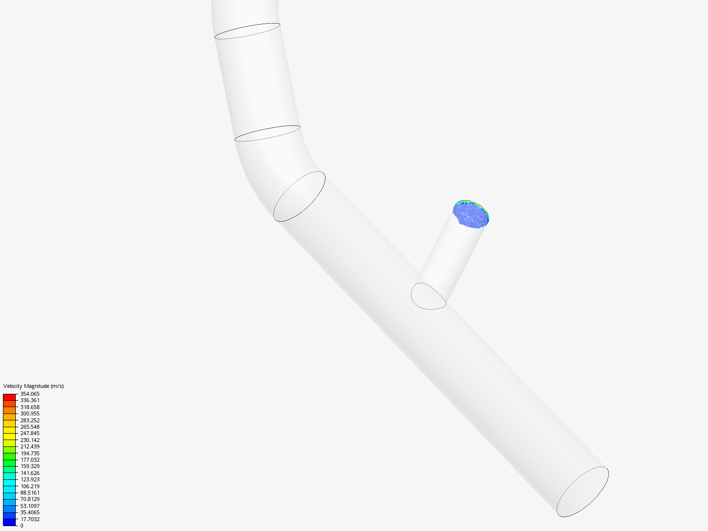 Tutorial 2: Pipe junction flow by ntabien | SimScale