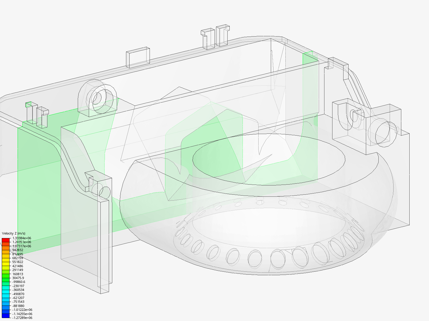 360 P1S Fan Duct by ntantardini | SimScale