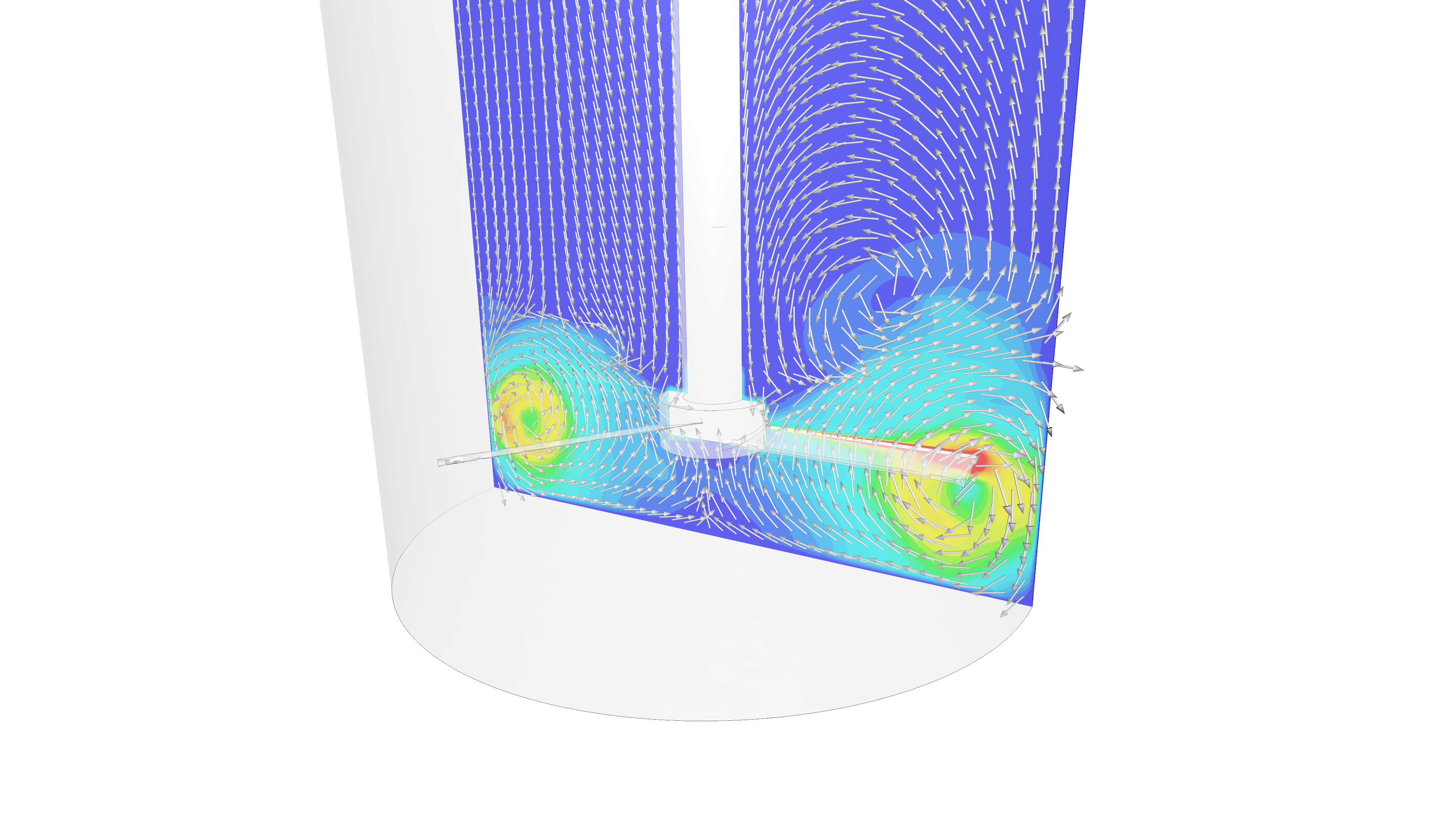 Stirred Tank Reactor Simulation with Multiphase Flow (Fla...