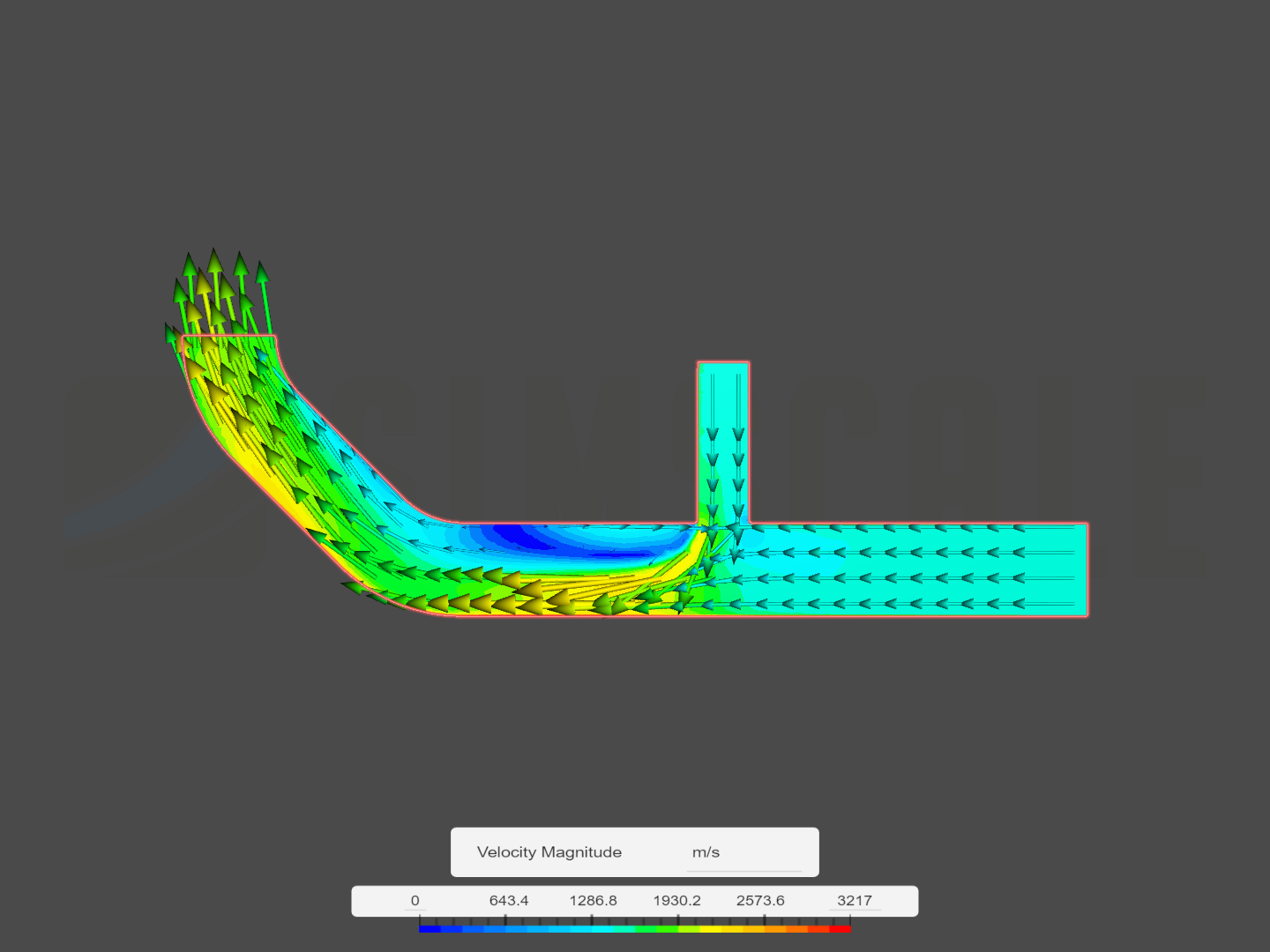 Tutorial 2: Pipe junction flow(Flow Rate) image