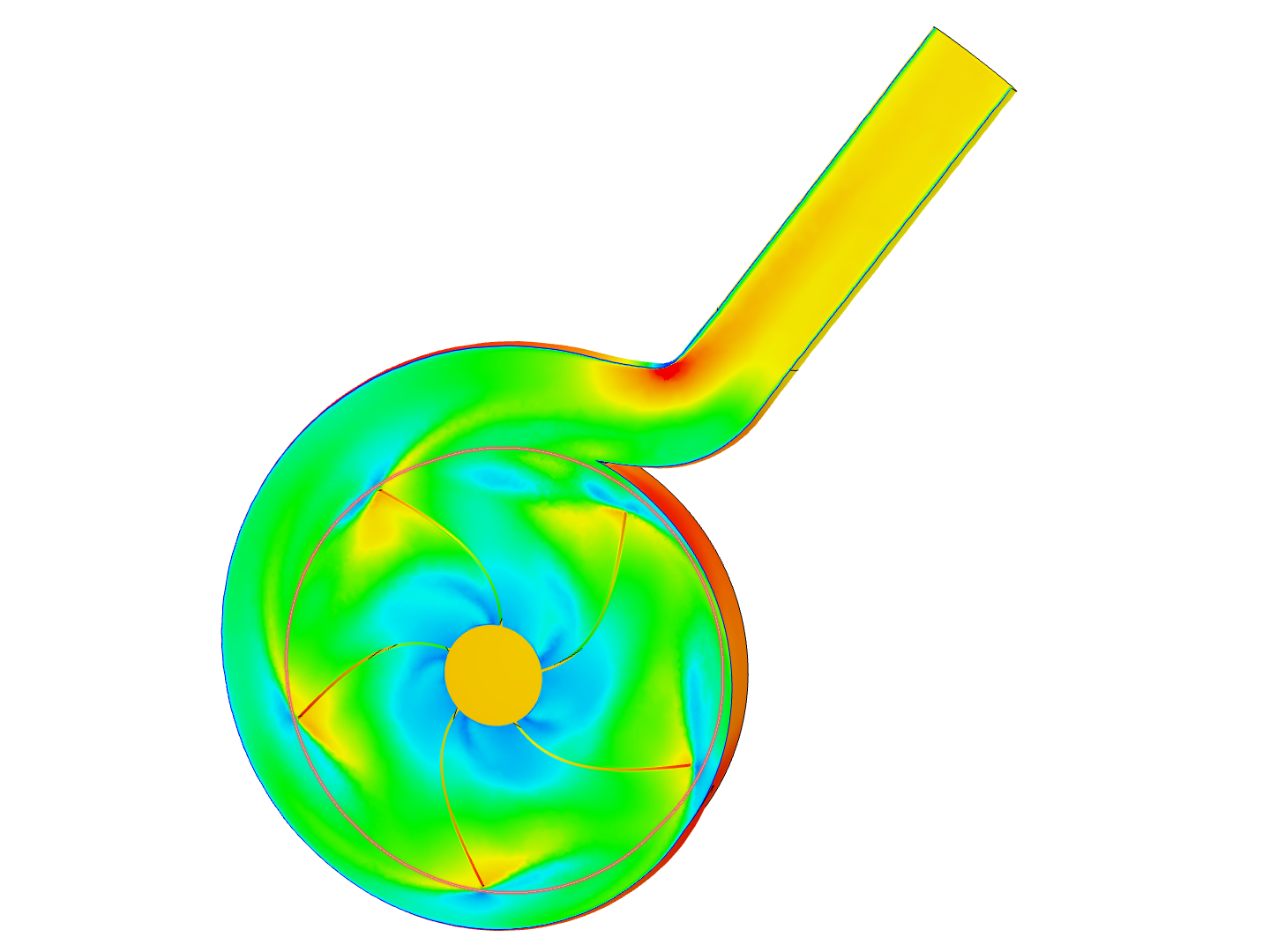 Centrifugal Pump Simulation Coursera by pamarthaluri SimScale