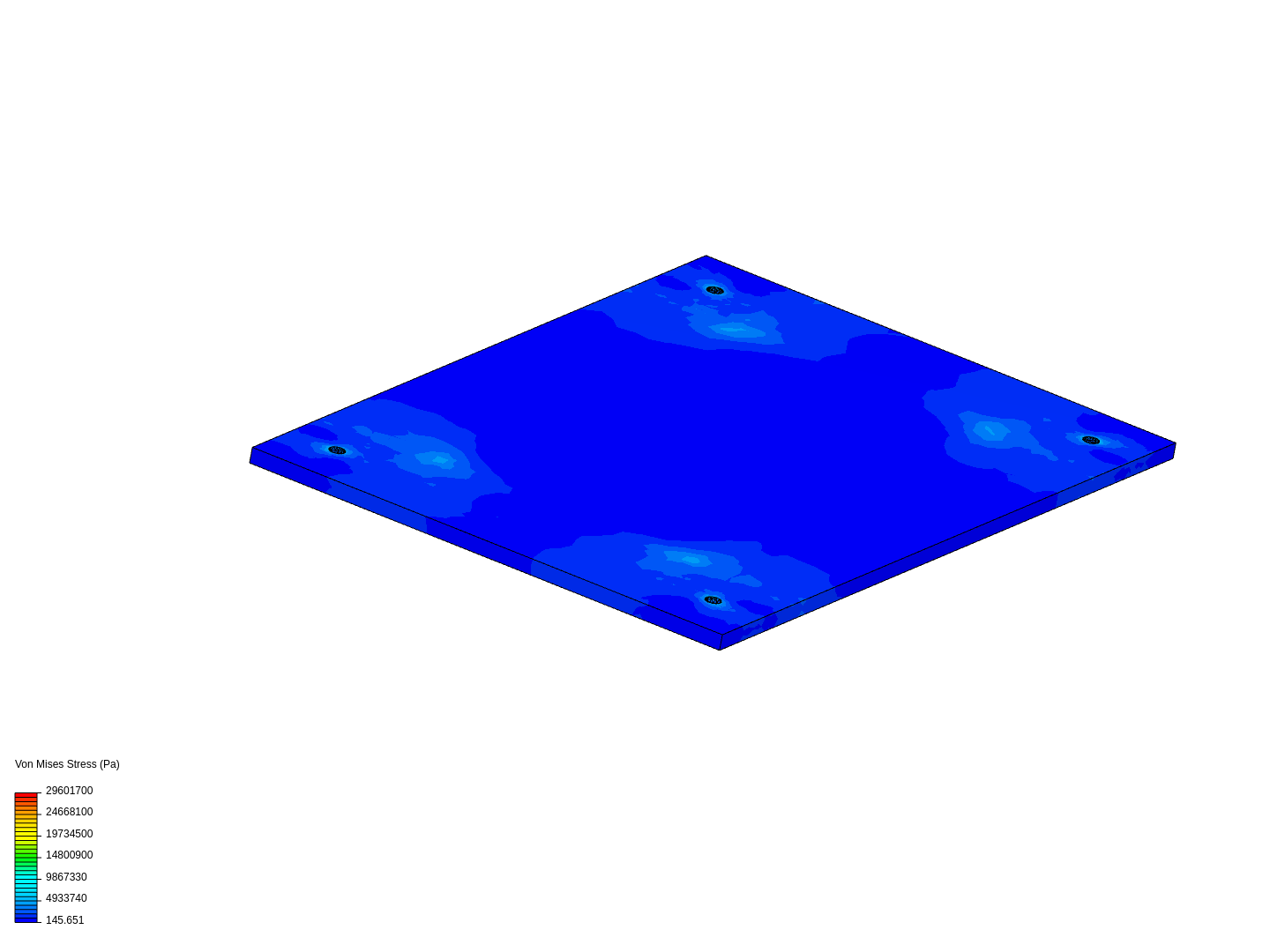 compression plate by pavan_ravadi | SimScale