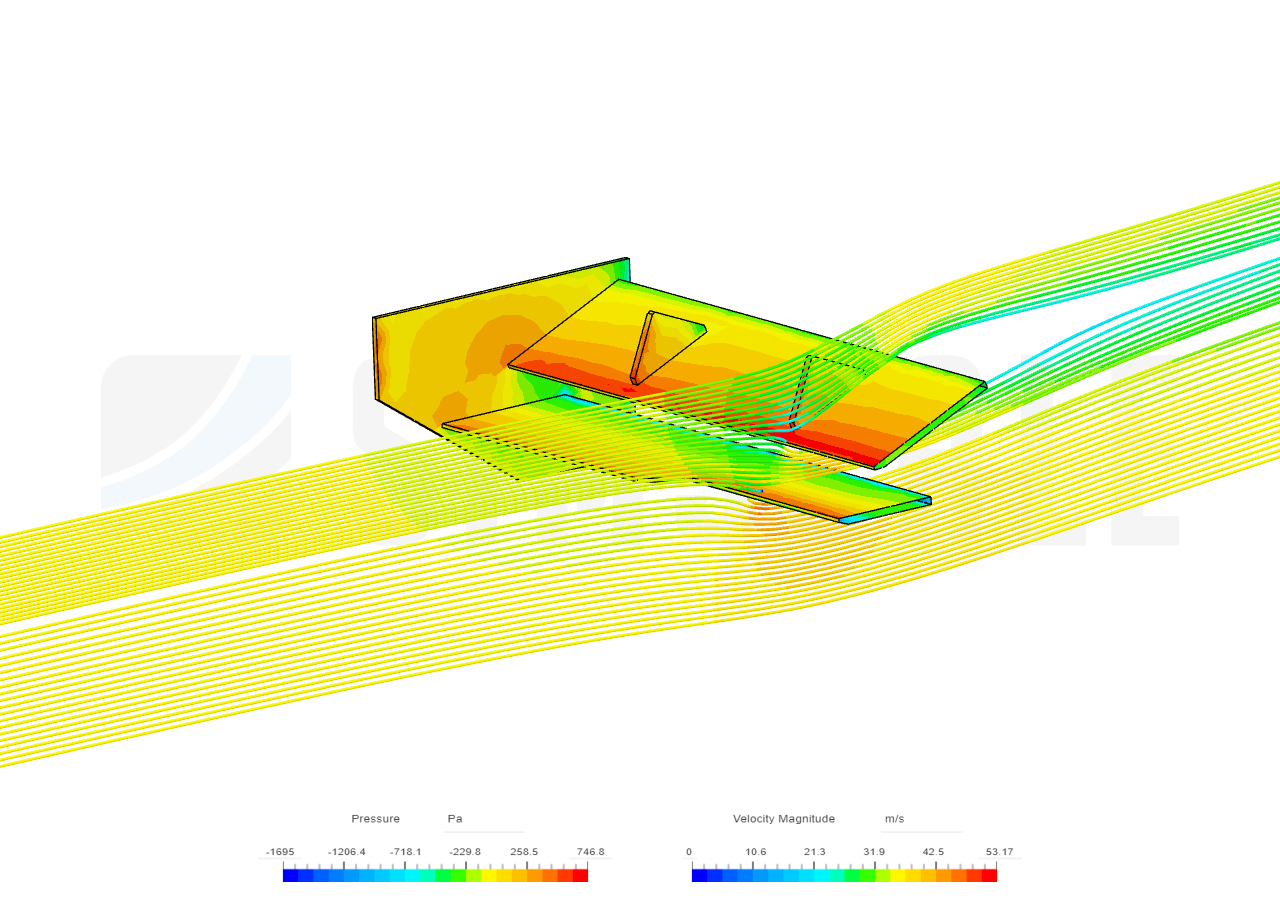 3mm carbon plate CFD Simulation image