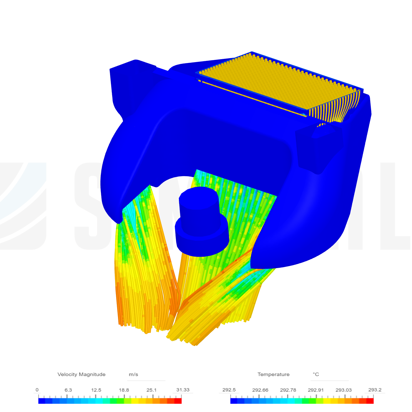 KRYAL Cube 3D printer - model cooler R2 image