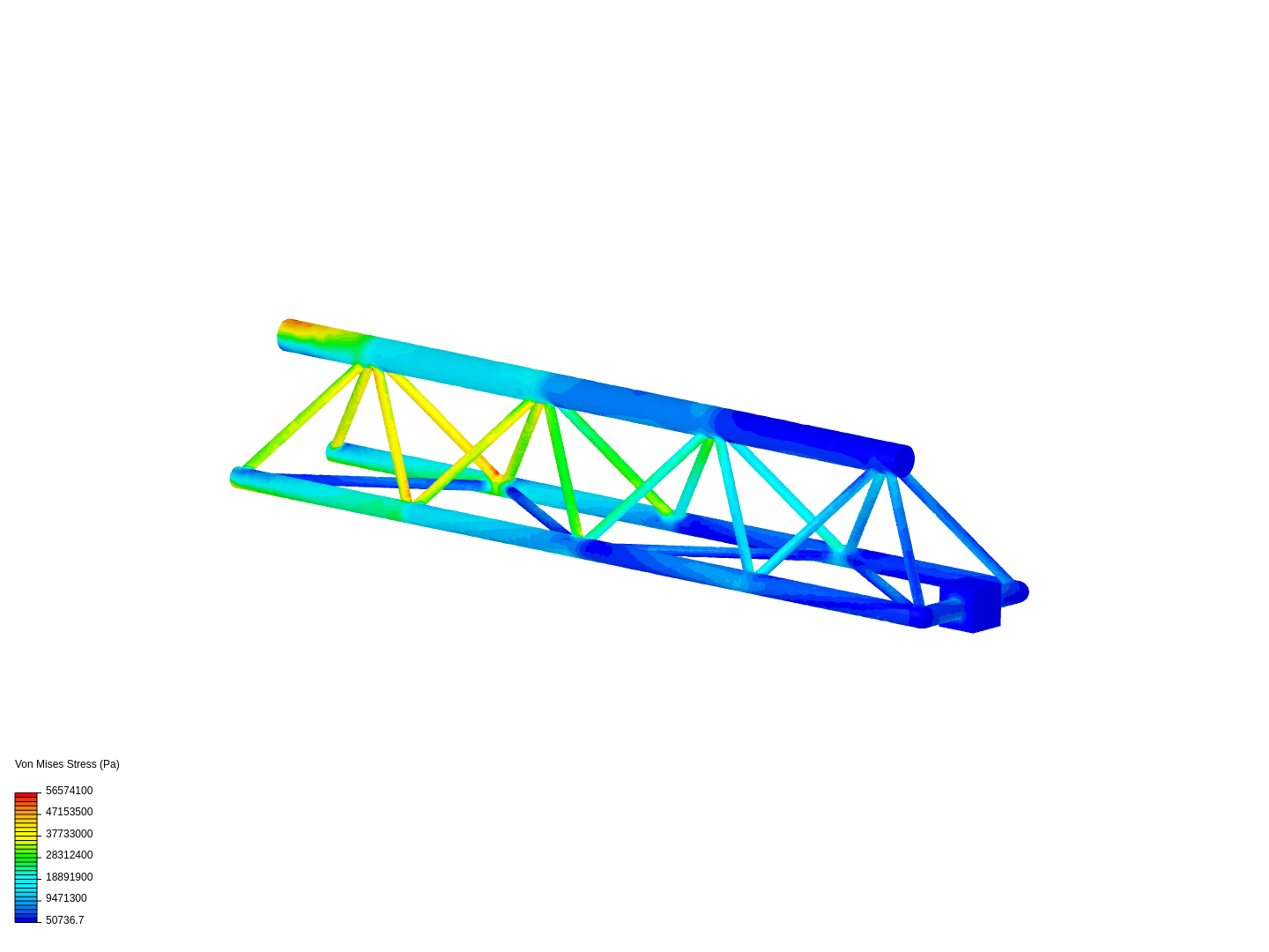 Tutorial - Linear static analysis of a crane by pcambus | SimScale