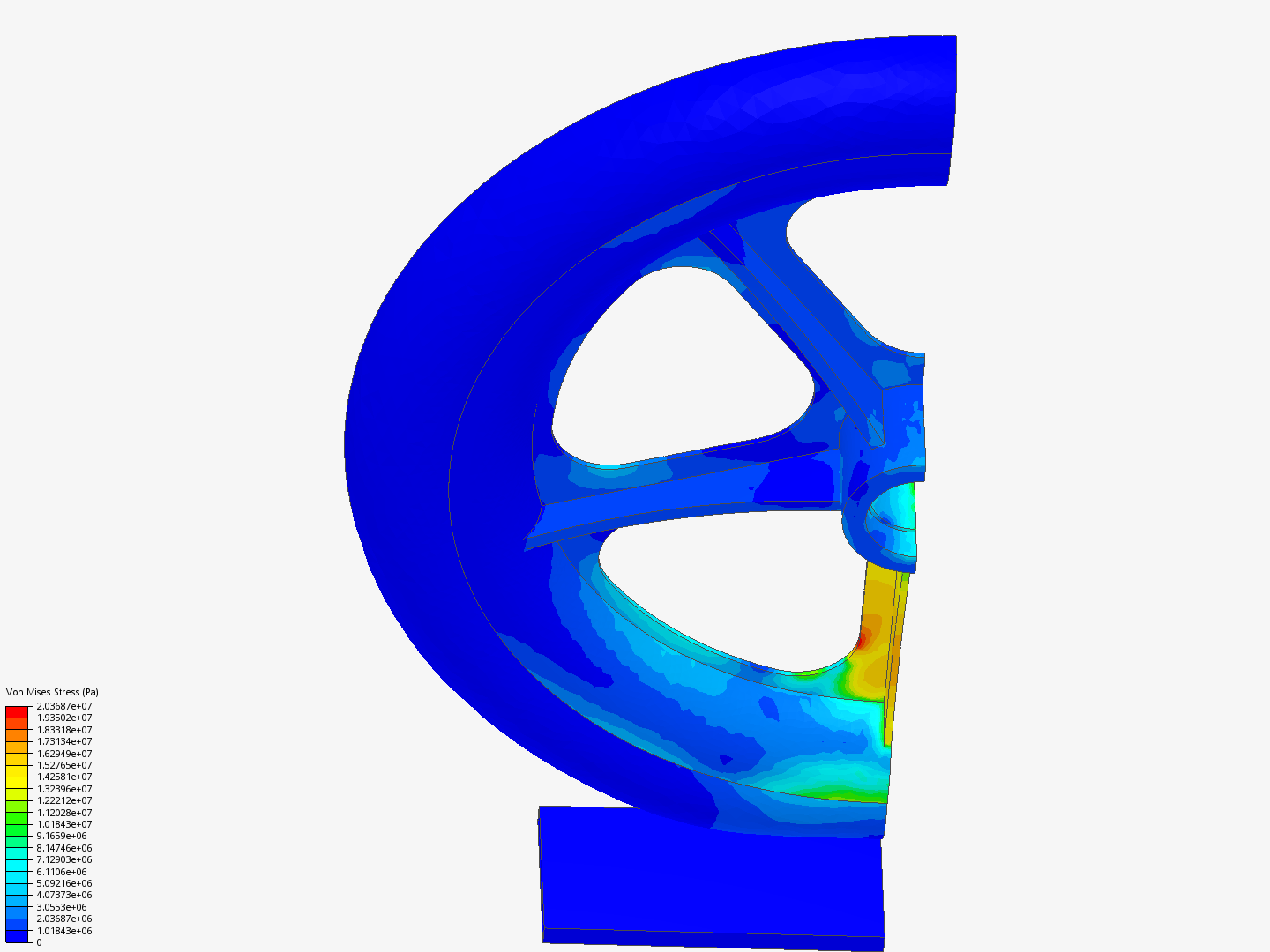 Tutorial: Nonlinear Analysis of a Wheel - Copy by pde_gui...