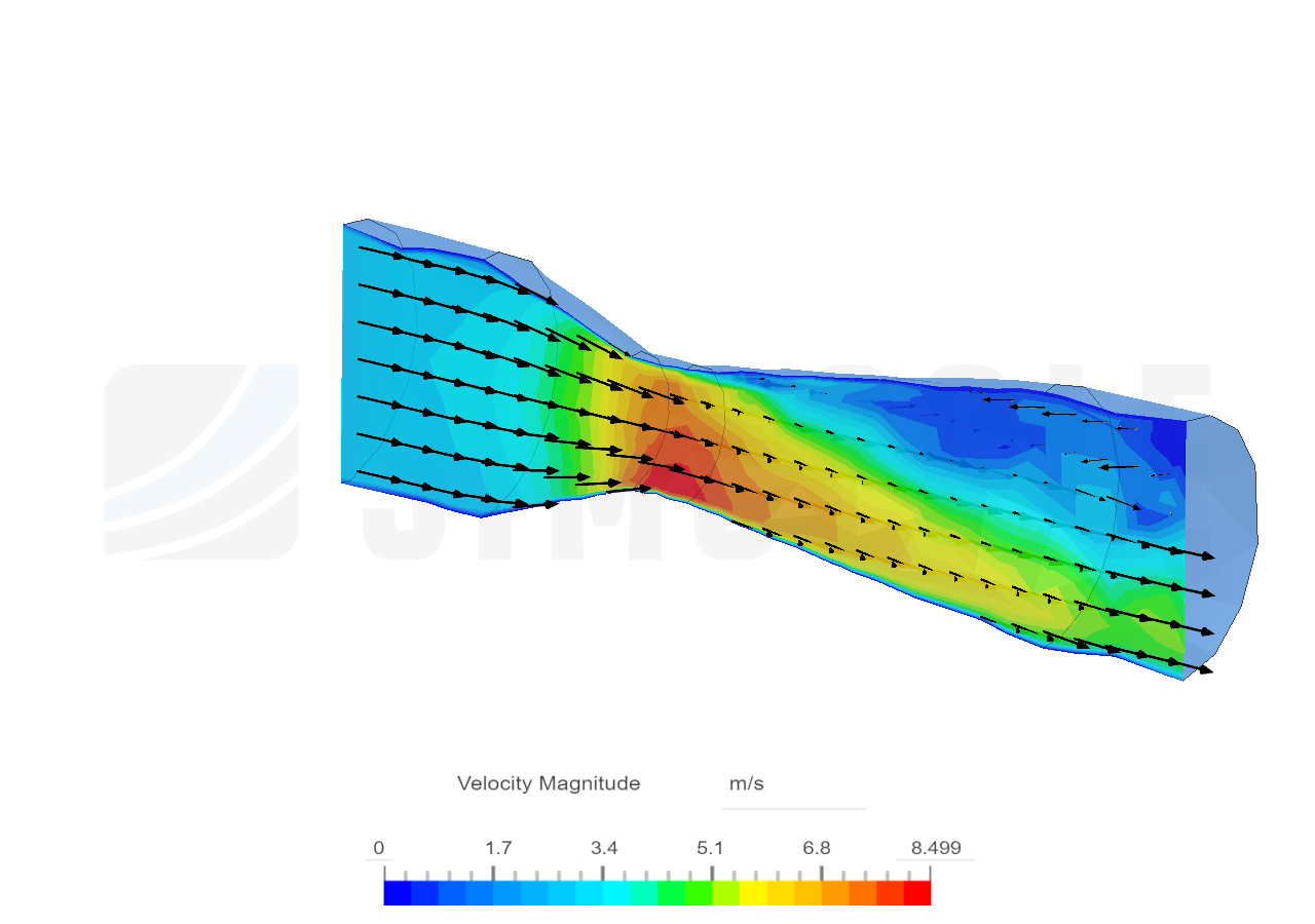 Venturi Meter (MatE 107) - Mesh 1 by psecillano | SimScale
