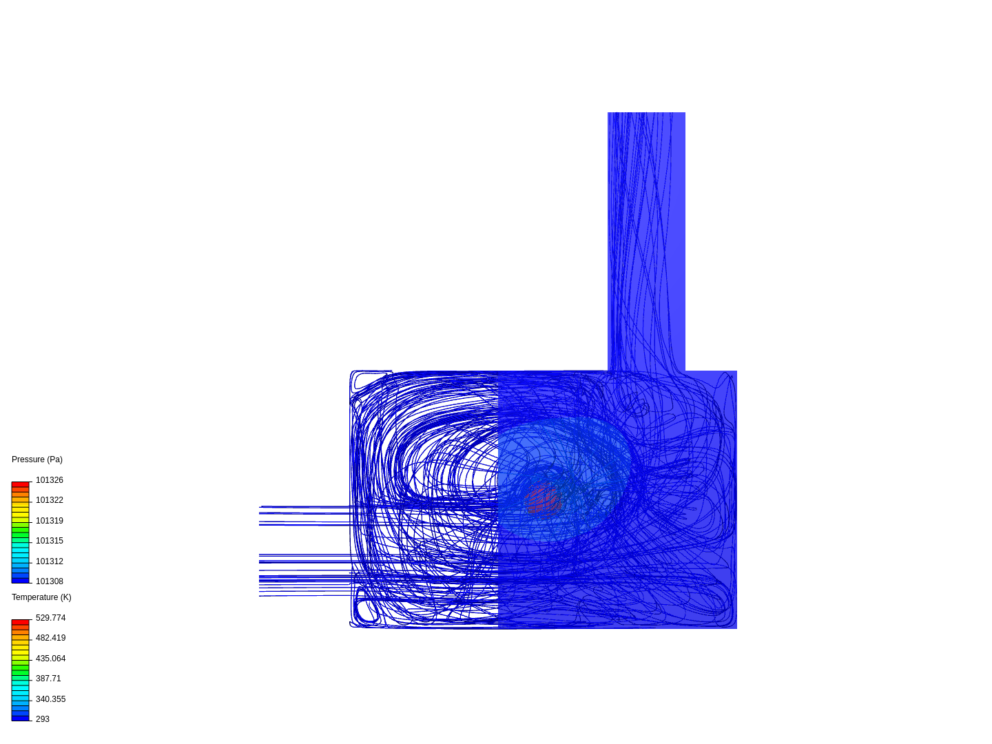 Modeling object cooling - comparison (CHT, HT fluid, HT solid) image