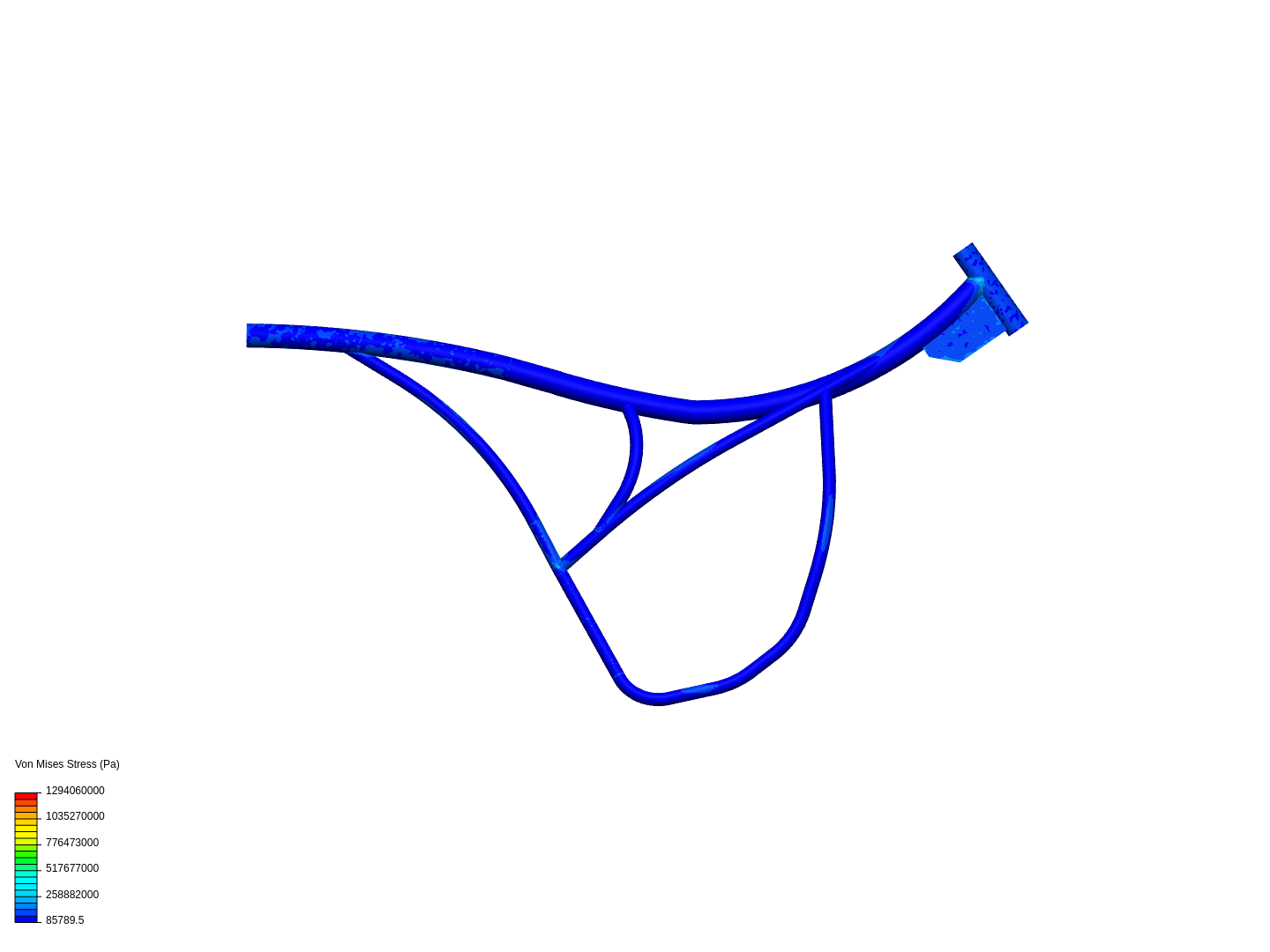 Vibration of Frame by pydateja_kumar | SimScale