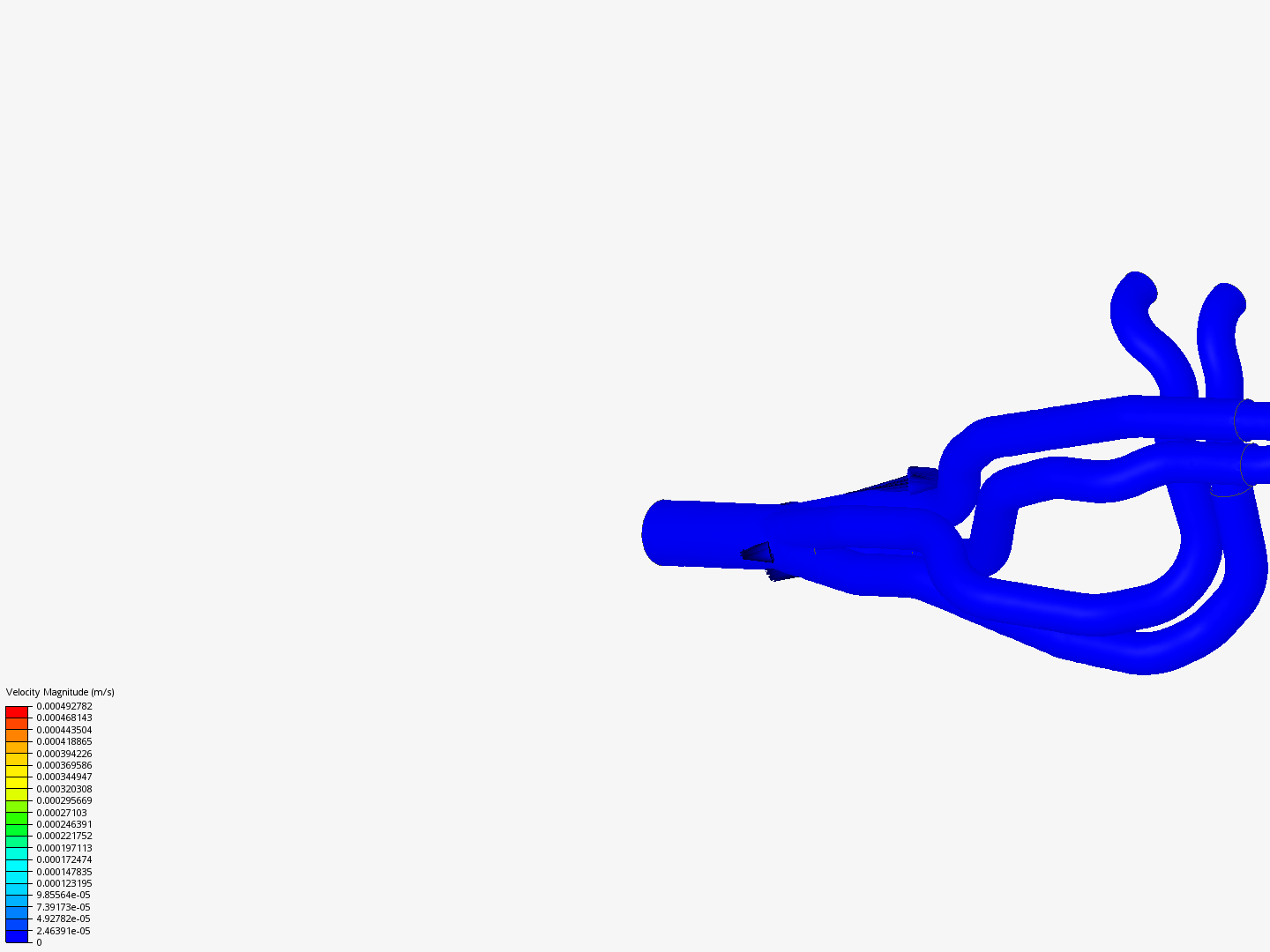 Fluid flow through pipe bend - Copy by radonartur | SimScale