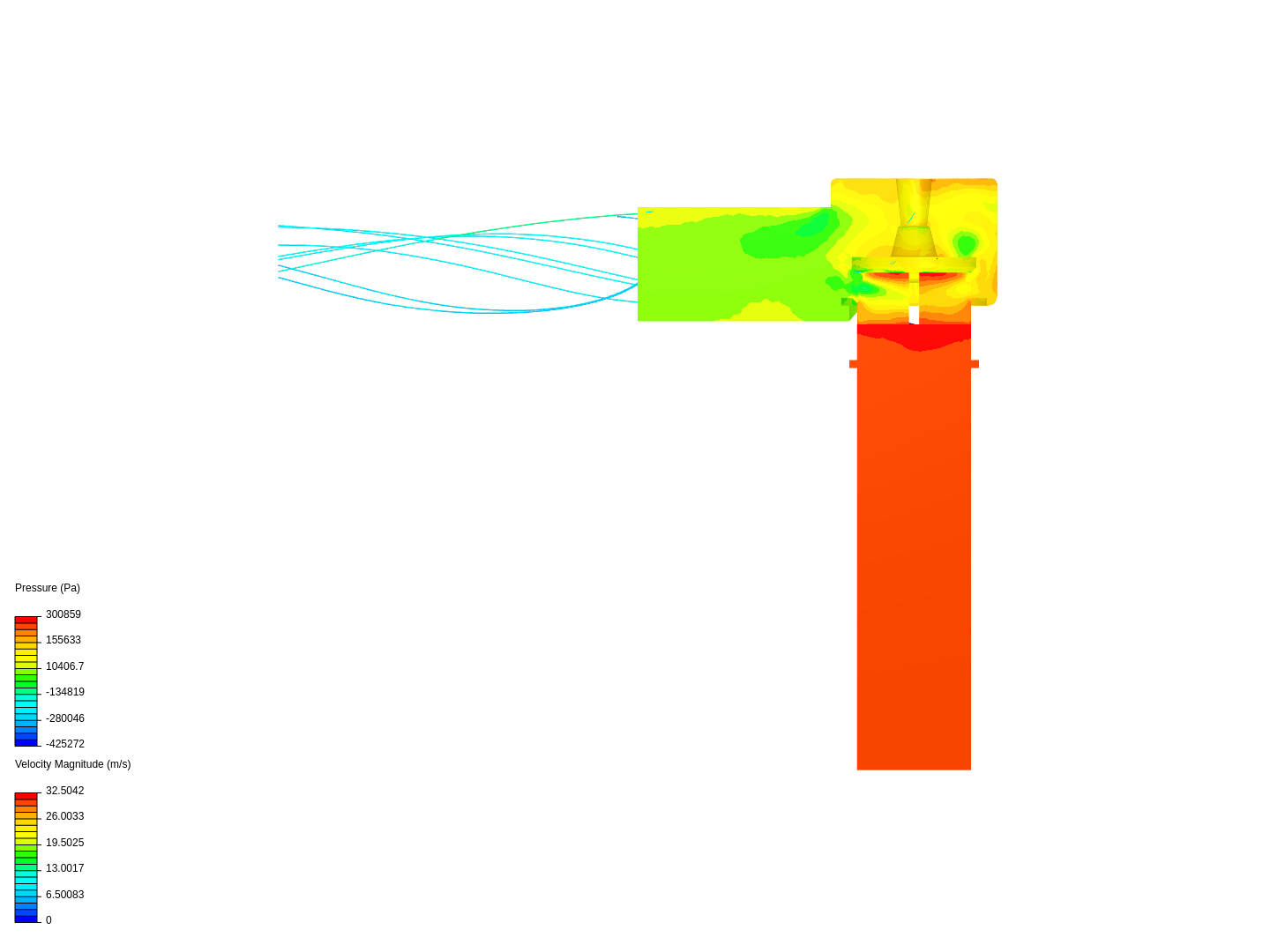 Tutorial: Fluid flow through a valve image
