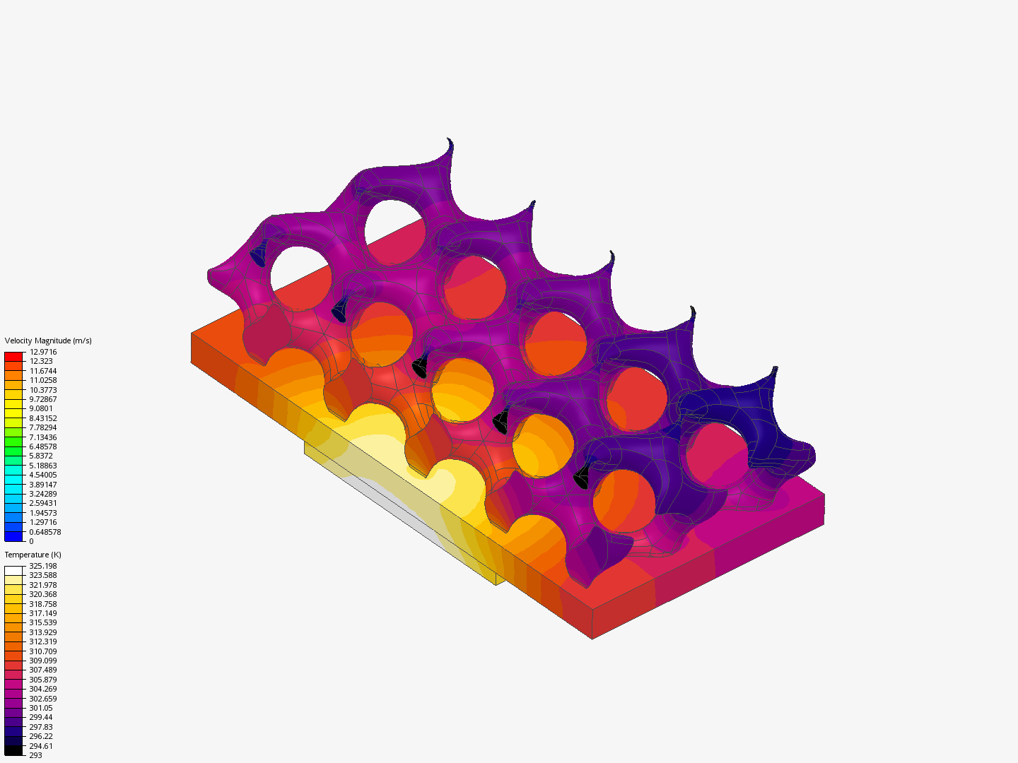 Gyroid Heat Sink by rbonfini | SimScale...