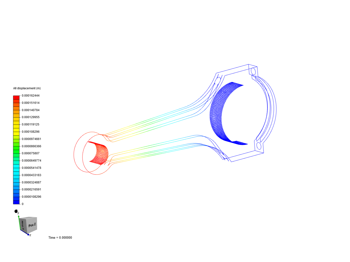 Tutorial 1: Connecting rod stress analysis image