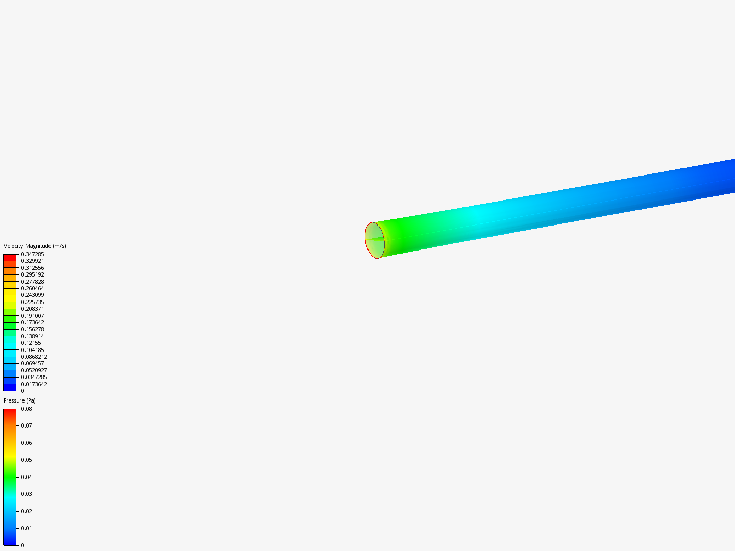 Flow simulation by rishabh_singh | SimScale...