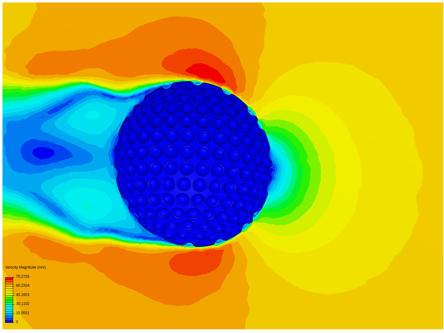 Tutorial: Compressible CFD Simulation on a Golf Ball image