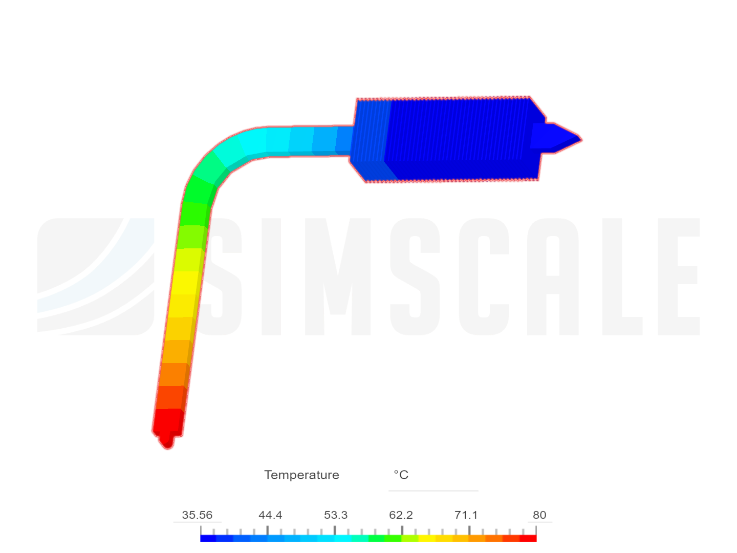 Simulación térmica SimScale image