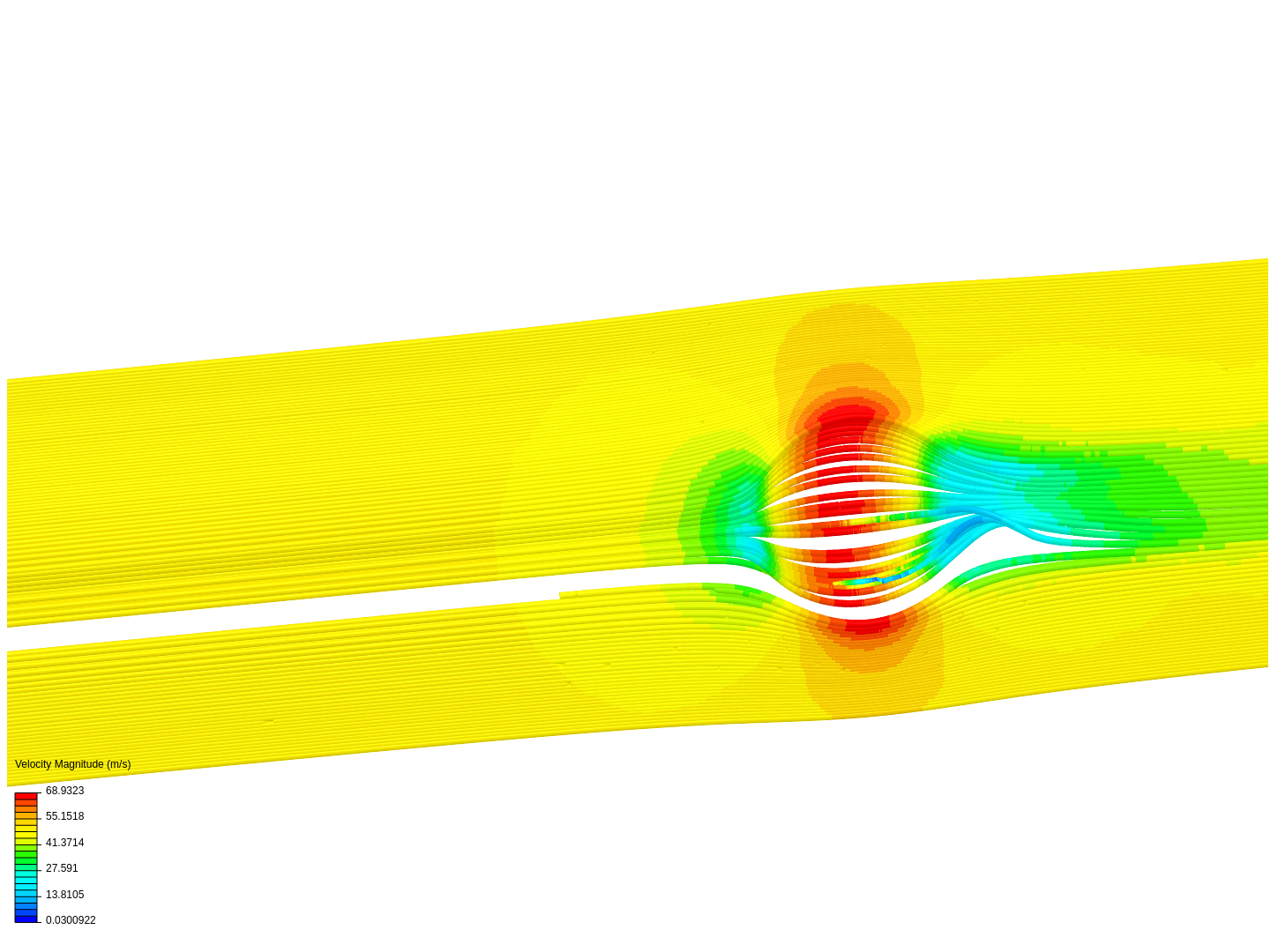 Compressible CFD Simulation on a Baseball image